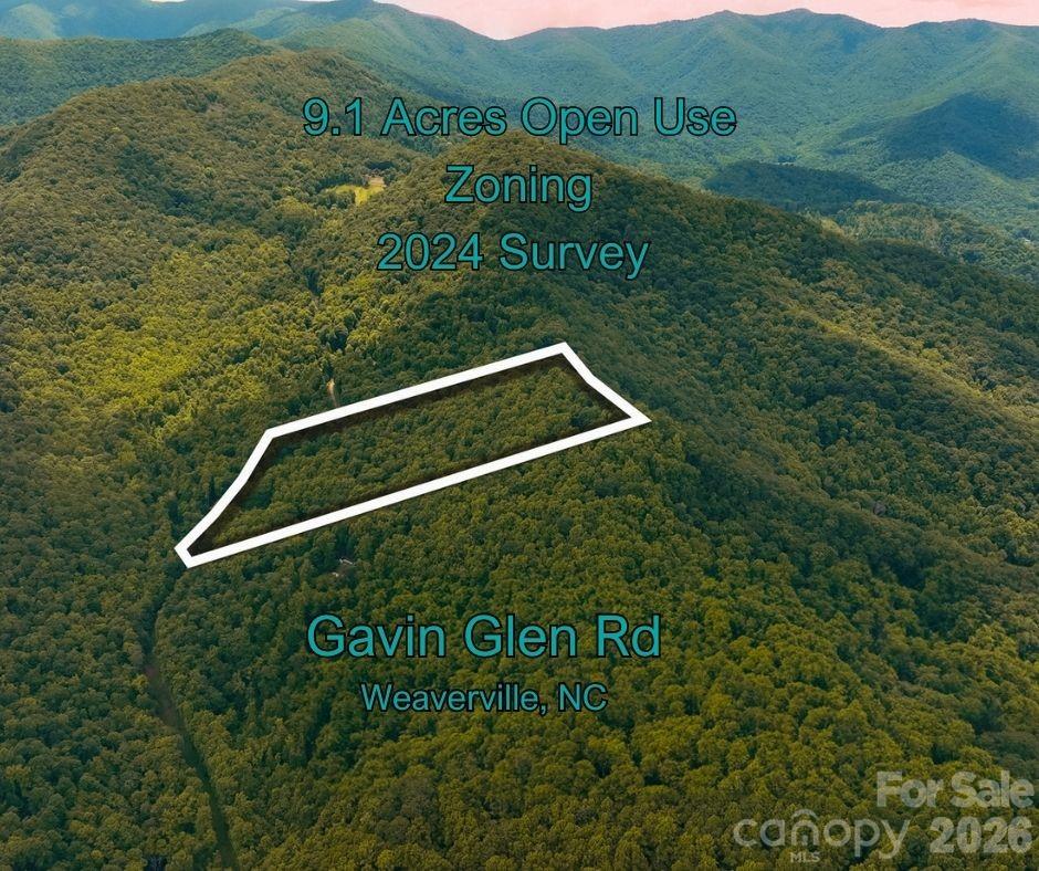 Discover the perfect blend of privacy, beauty, and convenience with this stunning 9 acre tract of unrestricted land just 10 minutes from charming Weaverville and only 20 minutes to vibrant Asheville. Tucked away in the heart of the Smoky Mountains at an elevation of 3400 feet,  this property offers a peaceful retreat with breathtaking natural surroundings and endless possibilities.

With no restrictions, you have the freedom to create the lifestyle you’ve been dreaming of—whether it’s a mountain cabin, tiny home, yurt, manufactured home, or a custom-built retreat. The west facing land invites exploration, featuring unique rock formations and the potential for year round, long range views with minimal clearing.  

Enjoy the serenity of nature without sacrificing accessibility—restaurants, shopping, and everyday conveniences are all within a short drive. Whether you're looking for a private getaway, investment opportunity, or future homesite, this property is a rare opportunity to own a versatile piece of Western North Carolina.

Bring your vision and make this mountain acreage your own.