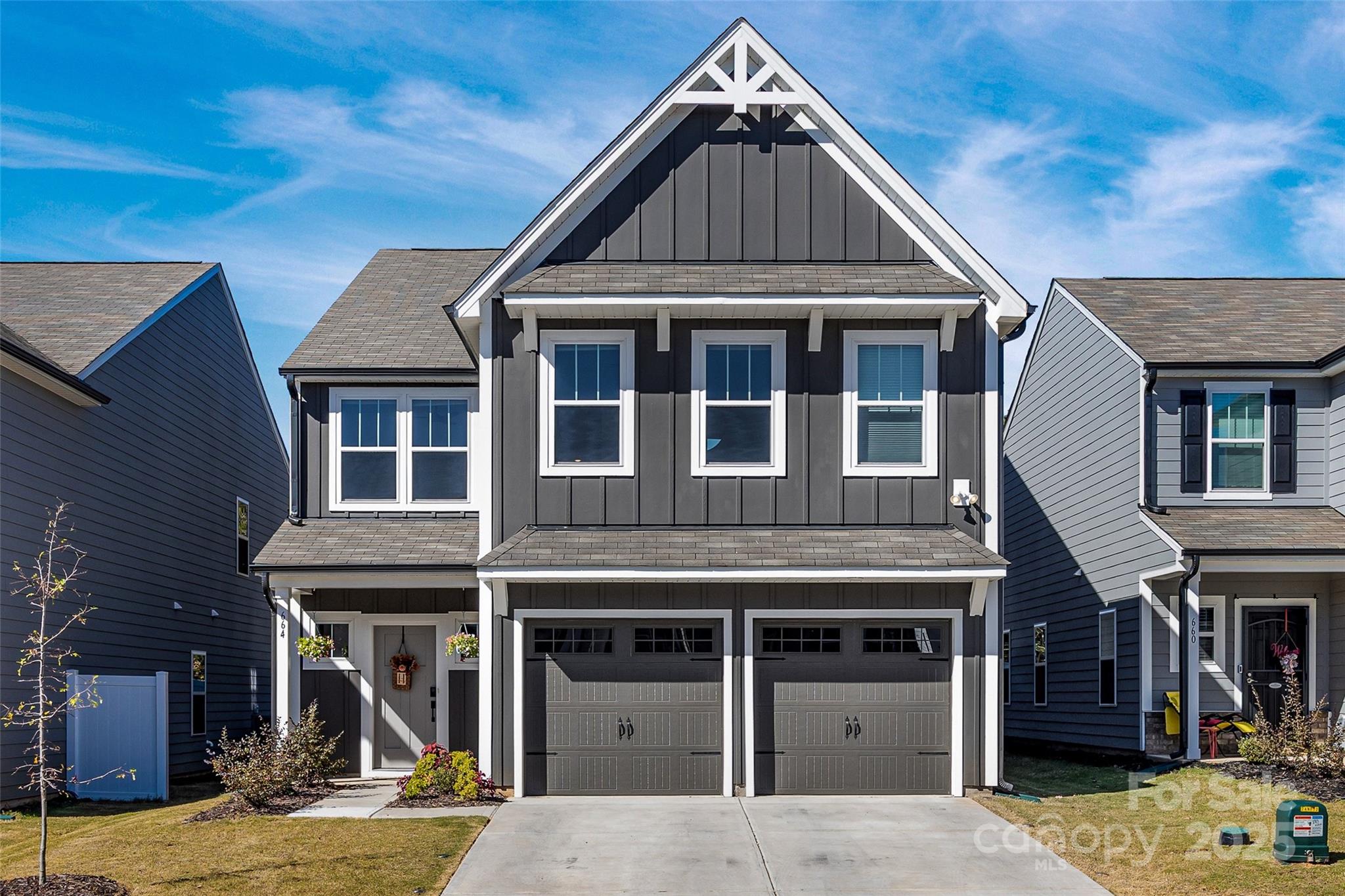 Welcome to Wilkerson Place! Seller offering $8000 CREDIT for Closing Costs! 
This spacious, move-in-ready home features the Gideon Floor Plan with 4 bedrooms, 2.5 bathrooms, and a thoughtful layout filled with storage and builder upgrades—perfectly designed for today’s lifestyle.

The main level includes a private study, a separate dining space, and a generous great room that opens to a clean-lined kitchen. The kitchen impresses with painted cabinetry, endless quartz counter space for all your kitchen needs, a porcelain farm sink, tile backsplash, stainless steel appliances, and a microhood. You’ll also love the walk-in pantry and butler’s pantry—perfect for storage and entertaining. An oversized 10-foot island provides abundant prep space and plenty of seating, ideal for gatherings and everyday living.

Upstairs, the Primary Suite offers two walk-in closets plus an additional storage closet, along with an ensuite bath featuring a tiled shower with a rain shower head and built-in bench. A versatile loft area, a convenient laundry room with folding table, and three spacious secondary bedrooms complete the upper level.

Upgraded luxury vinyl plank flooring extends throughout the main level with upgraded hardwood stairs, complemented by ceramic tile in the bathrooms and stylish lighting and ceiling fans throughout. With well-placed closets in nearly every room, this home offers exceptional storage options.

Outside, enjoy your fully fenced backyard with a 6-foot vinyl privacy fence, backing up to a peaceful walking trail and trees—your own private retreat.

Experience the comfort of a like-new home without the noise or mess of ongoing construction—an incredible opportunity in Wilkerson Place!