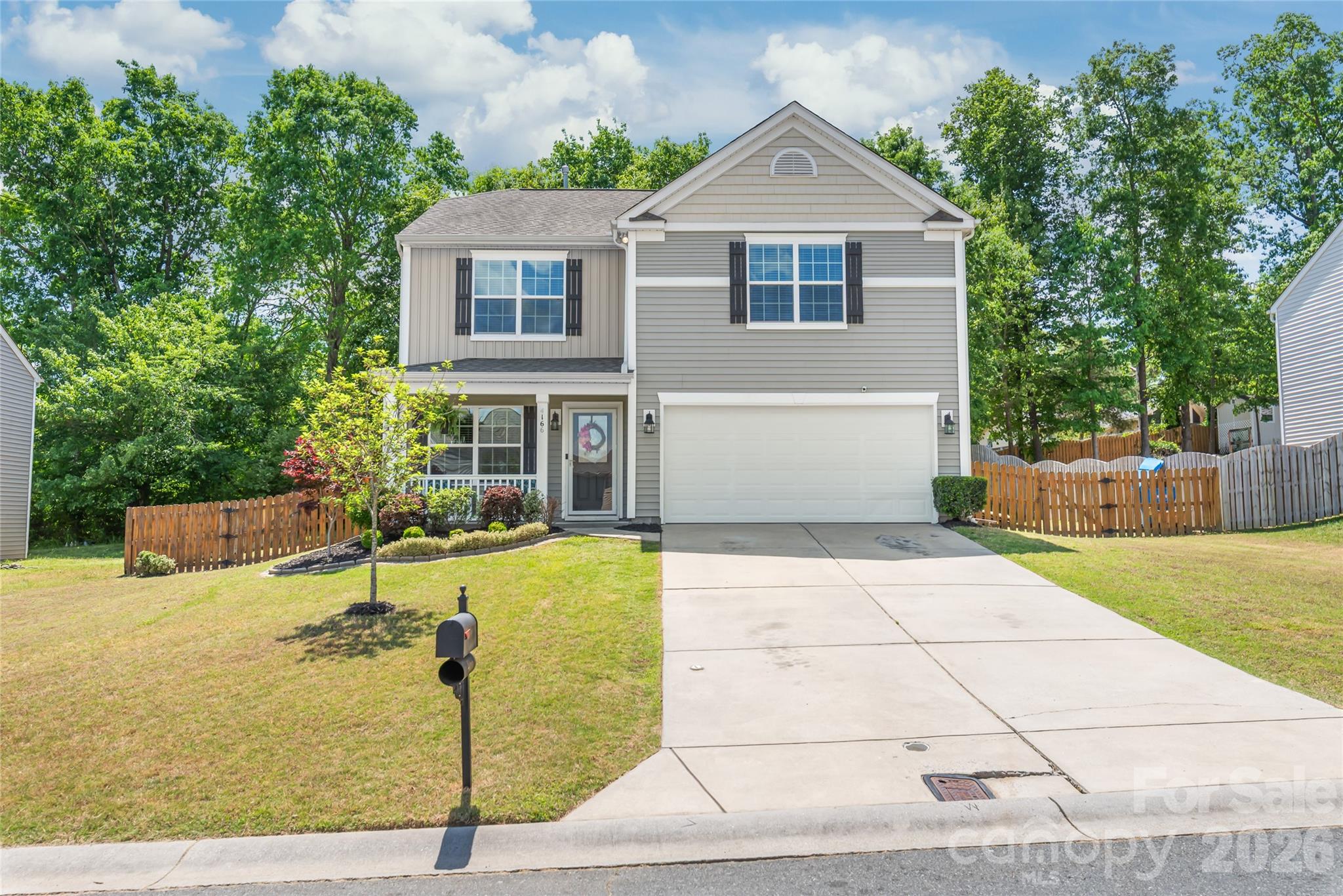 Prime opportunity in the established Tucker Chase community of Midland. Beautifully situated on a spacious .25-acre cul-de-sac lot with a tree-lined backyard and refreshed landscaping, this move-in ready one-owner home offers the perfect blend of comfort, space, and convenience. The open floorplan is filled with natural light and features updated laminate wood flooring, fresh neutral paint, and a spacious living room with gas log fireplace that flows seamlessly into the kitchen with upgraded cabinetry and ample storage. Upstairs, the oversized primary suite features vaulted ceilings, a walk-in closet, dual vanity, garden tub, and separate shower. Generously sized secondary bedrooms and ample storage add everyday functionality. Enjoy the private backyard, perfect for entertaining, relaxing, and making memories. Conveniently located near Charlotte, Concord, Harrisburg, Mint Hill, and just minutes from Locust shopping, dining, breweries, Town Center events, and more.