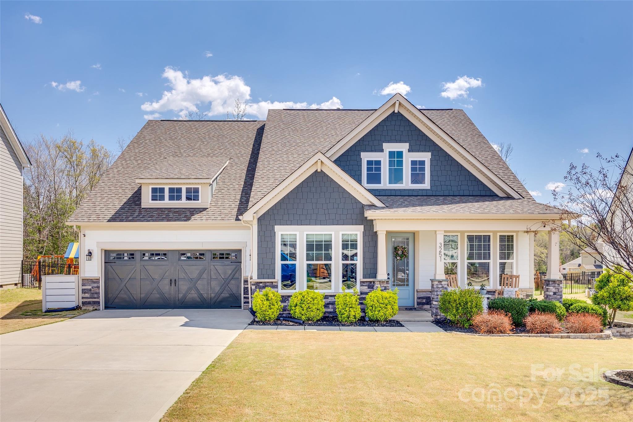 Welcome to this stunning home in the desirable Bent Creek neighborhood, offering thoughtful upgrades throughout. The spacious kitchen is a highlight, featuring a large island, upgraded appliances and a 12 ' walk-in pantry, perfect for meal prep and storage. The primary bedroom is conveniently located on the main floor, providing added privacy and comfort.  The primary bath is a dream with extra large walk in shower.   Outside, enjoy the covered porch and the serene, irrigated, private backyard—ideal for relaxing or entertaining. Upstairs, you'll find a large loft, an additional bedroom, and a full bath. The tandem garage offers ample space for vehicles and storage. This home is well taken care of and beautifully appointed.