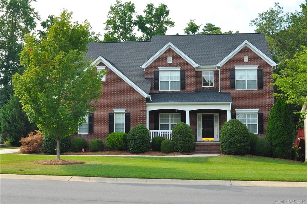 RECENTLY REDUCED!  Beautiful 5bdr/4bath hard to find full brick and a finished basement home!  Very popular Shea Homes' Napa Valley floor plan.   Roof, hot water heater, stainless steel kitchen appliances, refinished first level hardwood floors and carpet all done in 2016.  Two-story foyer and family room open to breakfast and kitchen with 42" cabinets, granite countertops, deck and patio with custom paved walkway, full irrigation system and a Private Backyard.  THIS HOUSE IS A MUST SEE!!