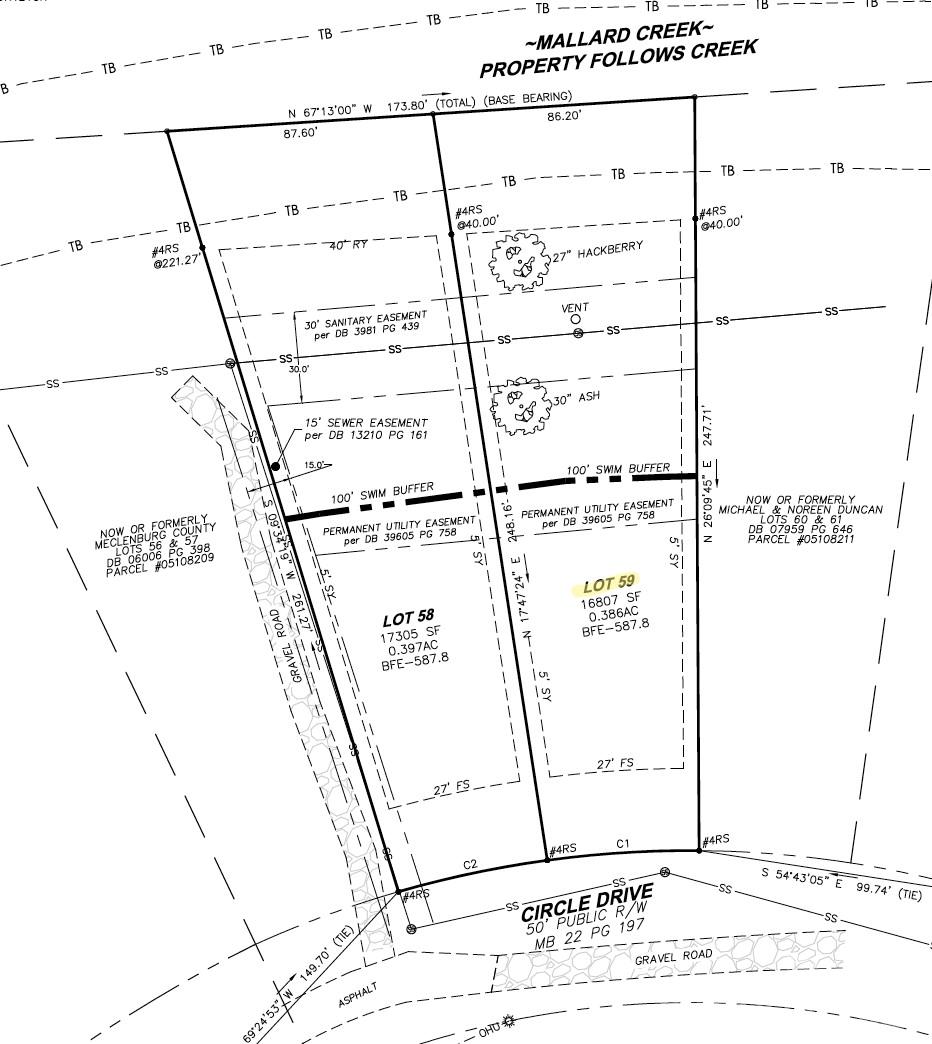Vacant lot in an established subdivision minutes from UNCC and Uptown Charlotte. Public water and sewer are available at the street. The surrounding area continues to see strong growth, with new construction on the same street selling recently for $450k+. The N1-A zoning district allows single family homes, duplexes and triplex dwellings. A boundary survey is included, helping reduce upfront due diligence time and cost. Lot is located within a flood zone. Convenient location with strong long-term upside. Excellent opportunity for a builder, investor, or first-time ground-up project. The adjoining lot is also available for sale.