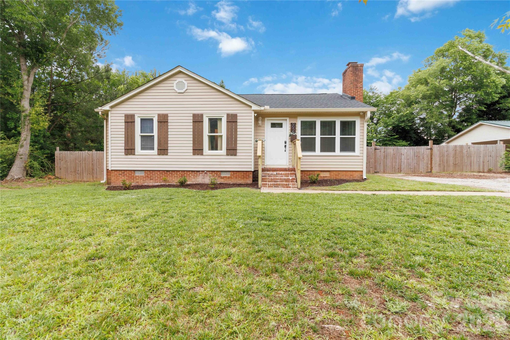 Welcome to 992 Twin Lakes Road. This well-maintained ranch offers a spacious great room with a masonry fireplace as a focal point. Updated kitchen with spacious breakfast nook, granite countertops, new cabinets, and a fresh coat of paint. Each bedroom is roomy, and the baths have been thoughtfully updated. Step outside to a deck overlooking a fully fenced backyard. Conveniently located to central Rock Hill and Lake Wylie. Make this home yours today!