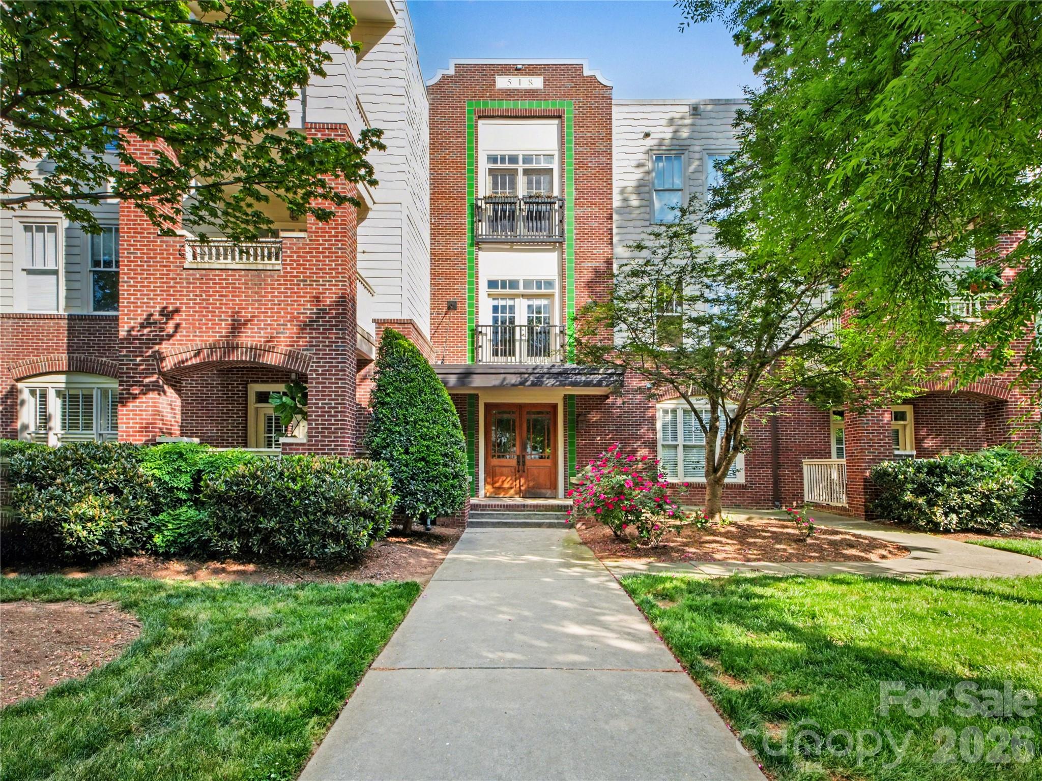 Enjoyable easy living in this Elizabeth condo!  The 2bd 2ba unit in a secured building with parking is walking distance to everything in Elizabeth plus everything happening in Plaza Midwood. The perfect location mix of neighborhood setting combined with being in the middle of tons of great restaurants, breweries, shopping, etc all within walking distance and the condo is just over a mile from Uptown Charlotte! The unit itself features a split bedroom plan with a nice sized living, dining, and kitchen spaces.  The building is secure and in the parking garage nice outdoor patio overlooks the beautiful foliage of Elizabeth. Freshly painted and featuring brand new luxury vinyl plank floors this place is move in ready!  Come take a look at this cozy condo-