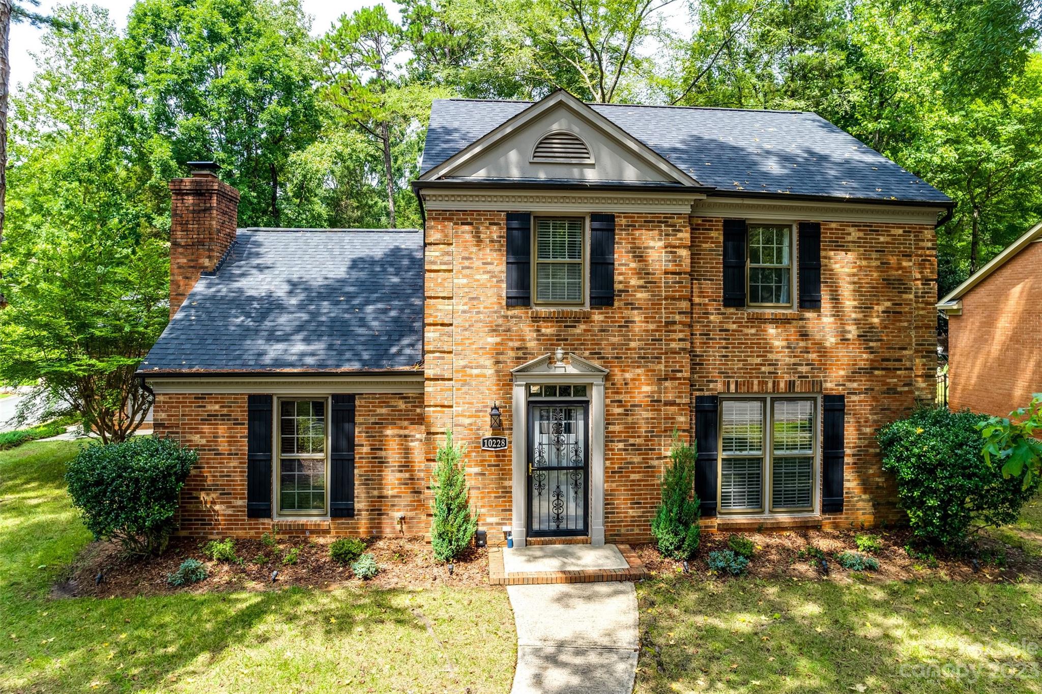 Comfort, style and natural beauty abound in this remarkable property, located in the popular Sardis Forest neighborhood. As you step inside, you will be drawn to the heart of the home, the beautifully updated kitchen. The climate-controlled sunroom features plenty of space for lounging or entertaining, with a gorgeous backdrop of the private backyard landscape, complete with frequent deer visitors! The cozy den is accentuated with a wood burning fireplace. Wood and tile flooring throughout home. Family and holiday dinners will feel special in the stylish dining room. The spacious family room greets all who enter the home.  Separate garage offers ample room for storage, parking and potential projects. Enjoy all of the classic charm and natural beauty this special home has to offer!