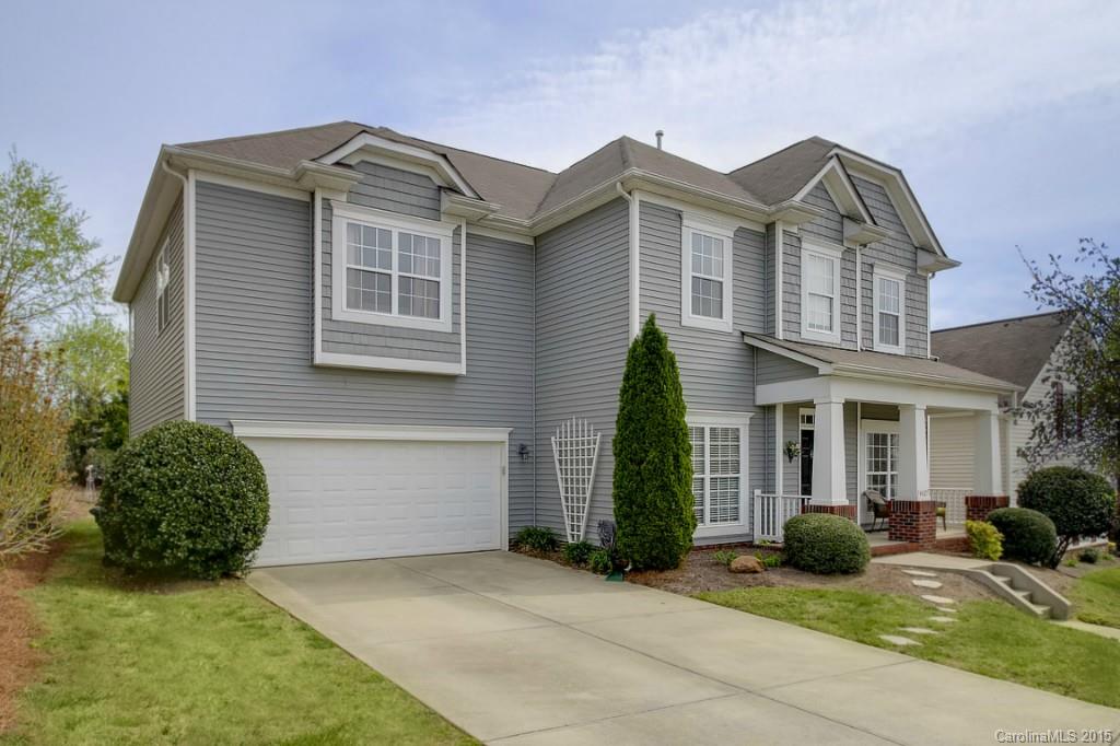 Spread out with 3,700 sq ft of generous living space in MacAuley, one of LKN’s most desired communities w/ top schools, short commute to uptown Charlotte! This BEAUTIFUL home has one bedroom and full bath on main, 4 more bedrooms plus ENORMOUS bonus rm upstairs. Gourmet kitchen w/ UPGRADES galore— granite, stainless, HUGE island. Soaring 10’ ceilings, hardwoods, roomy two-car garage w/ extra storage closet, screen porch overlooking lovely backyard. Call now, be settled in before school starts!