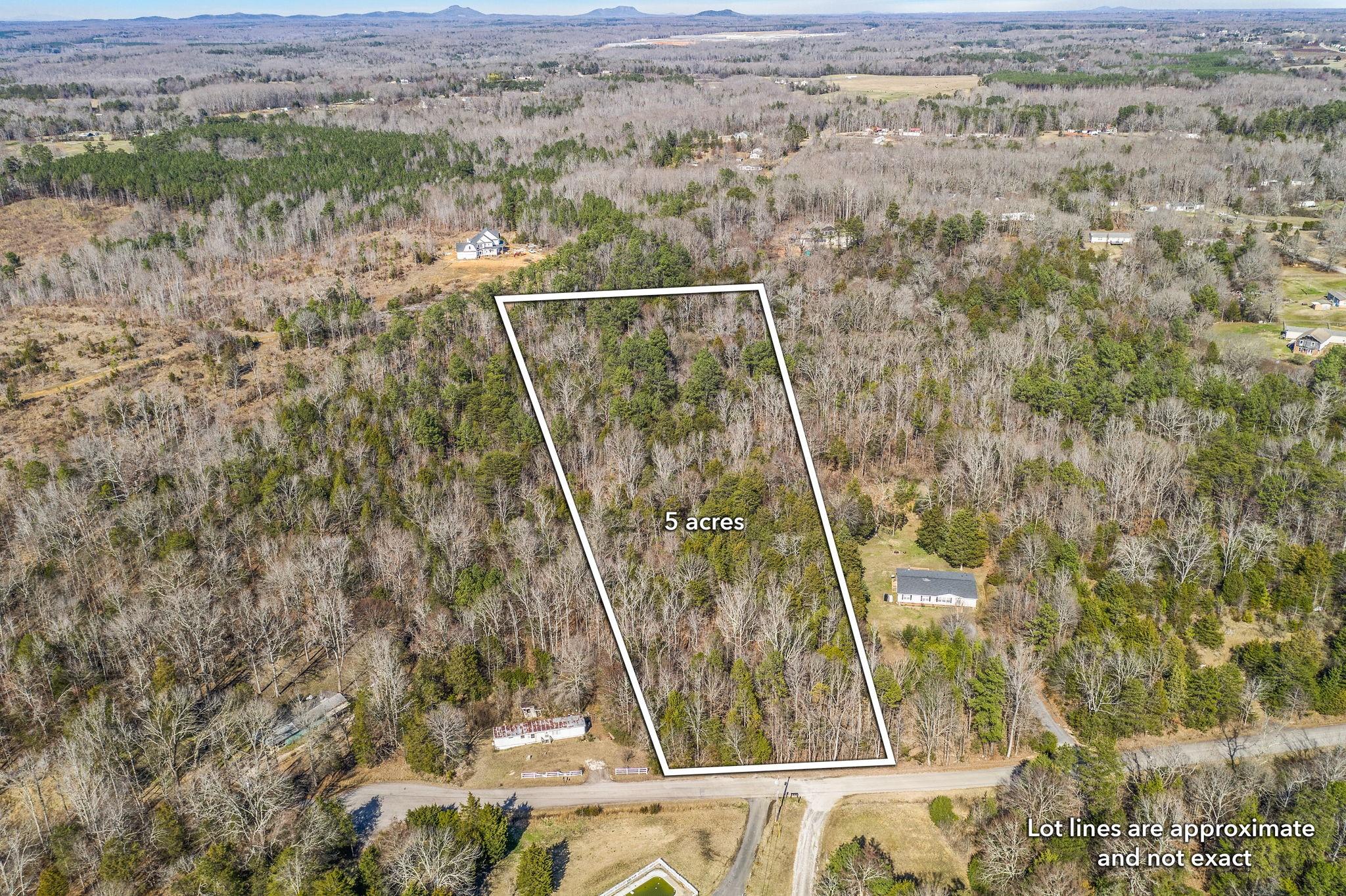 Over 5-Acres with NO HOA for sale in desirable York, SC! With over 150-feet of paved road frontage, this Cul-de-sac Lot provides a perfect place to build dream home with space to breathe. York is a great location; this lot is right outside of HWY 5, minutes to downtown York. There is paved road frontage and electrical utilities at the street.