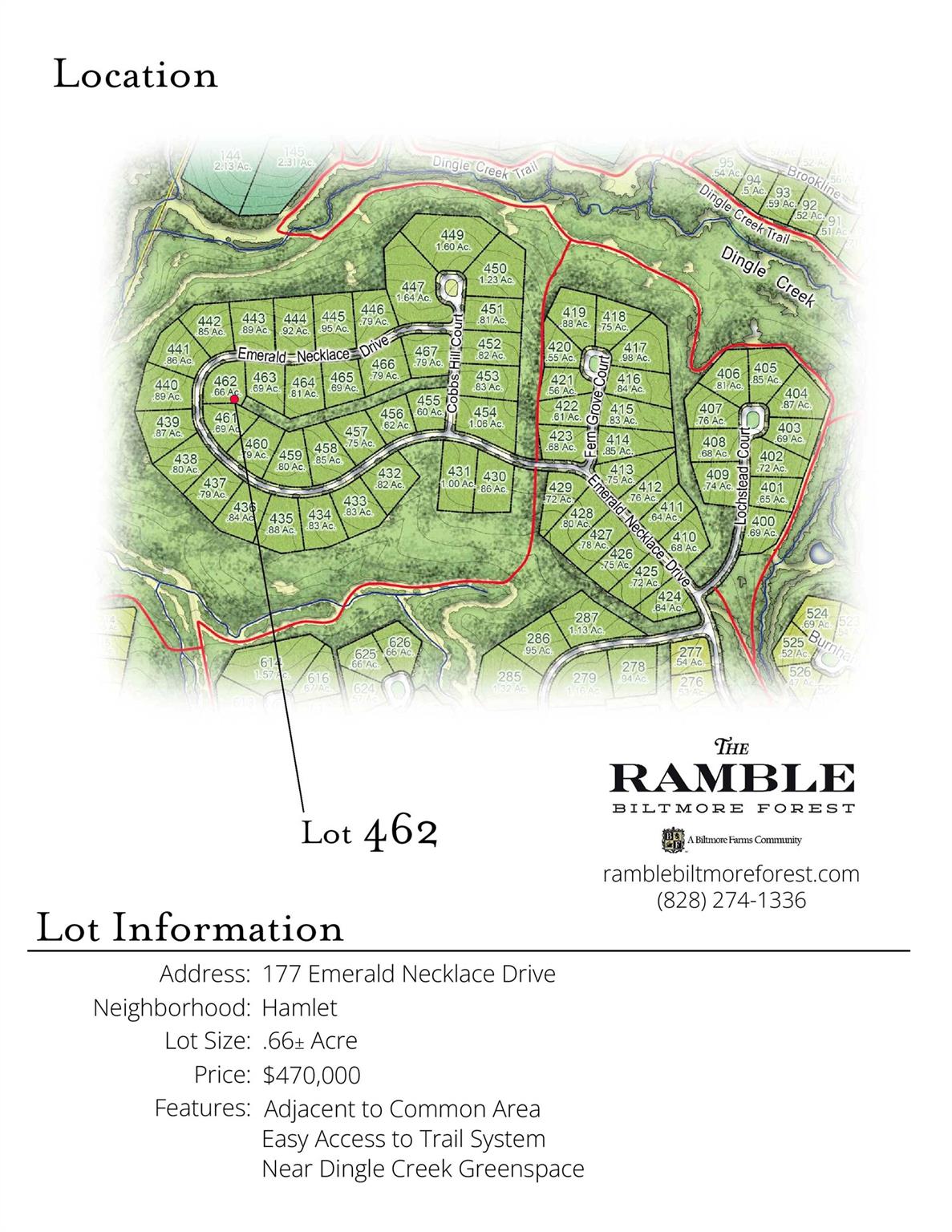 Ramble Biltmore Forest - Land