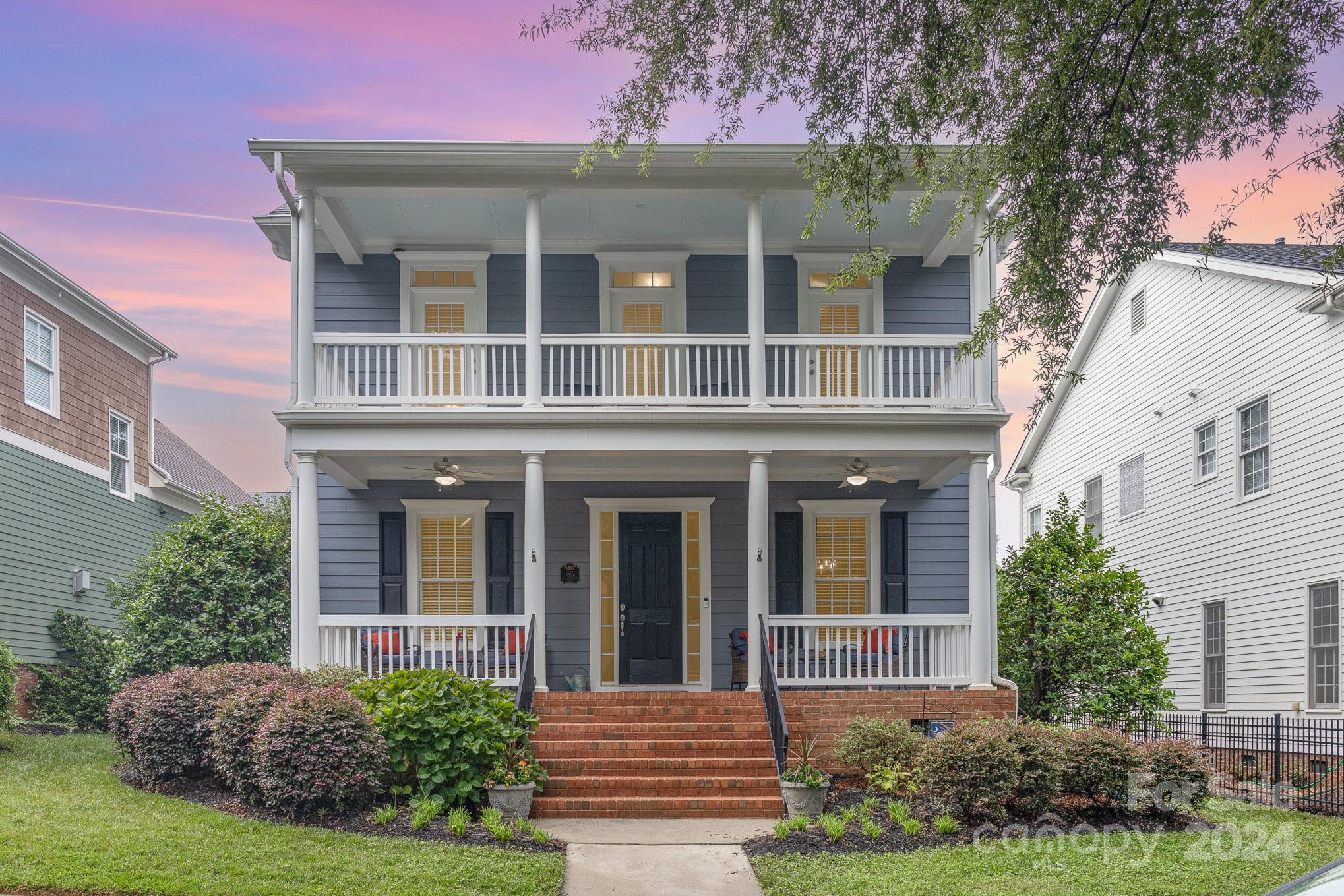 Welcome to this charming Charleston style home in the heart of Baxter Village! This 3-bedroom, 2-bathroom home offers a perfect blend of modern amenities and cozy living. With an open floor plan and two inviting front porches, this home is ideal for comfortable living and entertaining. Downstairs you have a separate office and upstairs you have an additional loft/living space!  Roof and HVAC were replaced in 2017.  The newly encapsulated crawlspace with a dehumidifier adds to the home's efficiency. Situated in close proximity to the vibrant town center of Baxter Village, this home offers convenience and accessibility to shops, restaurants, and community events. Don't miss the opportunity to own this beautiful home in a desirable location. Contact us today to schedule a viewing!