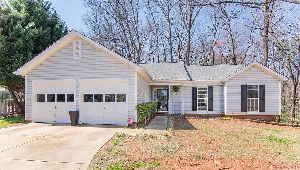 LOCATION LOCATION! Close to I-77, I-85, I-485, Charlotte Douglas airport and uptown!!Spacious Ranch Home located in a Cul-de-sac backing right up to woods for privacy. Walk into a large living room with a beautiful wood burning fireplace with large windows to capture the natural light! The kitchen offers large cabinets with plenty of counter space for cooking. Large Master Bedroom features a nice walk in closet with a garden tub/shower combo.