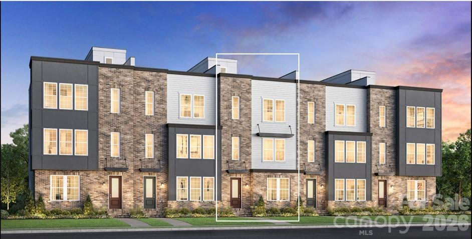 New to The River District is our Yadkin floorplan. This home provides a highly versatile layout throughout 3 Stories of living space with a bedroom on ever level. Outdoor space with a balcony on the main level off the kitchen. Designed appointed finishes throughout the home. Dual primary suites on the third level. The River District is a highly anticipated, amenity rich community that will have it all. Playgrounds, pools, walking trails, and it's own 2 acre community garden are just some of the amazing amenities that you will enjoy.