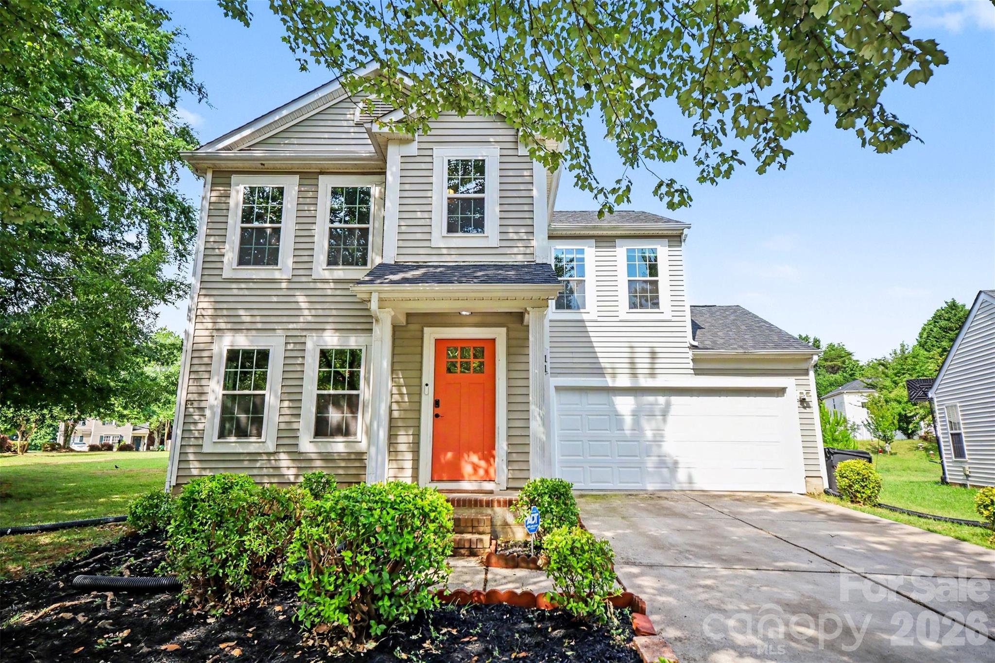Welcome home to this beautiful residence in the desirable Oakdale Green community, where modern finishes, natural light, and functional living spaces come together to create the perfect place to call home. Fresh, neutral tones throughout provide a clean, move-in-ready feel, while the open-concept main level offers seamless flow between the living, dining, and kitchen areas—ideal for both everyday living and entertaining. Upstairs, a versatile loft creates the perfect flex space for a home office, playroom, media room, or reading nook, complemented by a spacious primary suite and two additional bedrooms.
Step outside to enjoy a fully fenced backyard with plenty of room for pets, play, gardening, or summer gatherings on the patio. Situated on a generously sized corner lot, the home offers additional outdoor space and curb appeal that stands out from the rest.
Oakdale Green residents enjoy neighborhood sidewalks, green spaces, and a welcoming community atmosphere, all while being conveniently located just minutes from Mountain Island Lake, the U.S. National Whitewater Center, and numerous parks, trails, and outdoor recreation opportunities. Commuters will appreciate quick access to I-485, I-85, Uptown Charlotte, Charlotte Douglas International Airport, and an abundance of shopping, dining, and everyday conveniences nearby. This is an exceptional opportunity to enjoy comfort, convenience, and an unbeatable Charlotte location.