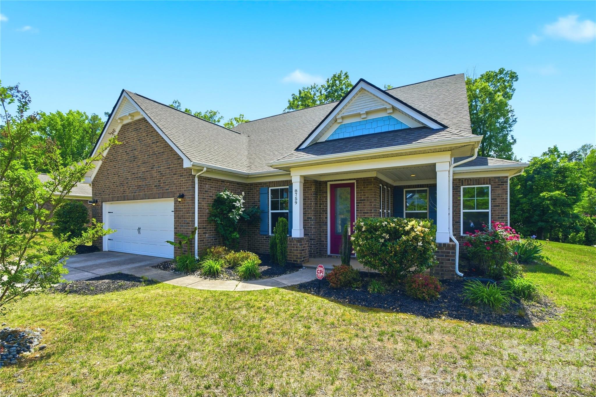 Come to see this brick home in the sought-after Mint Hill area!
This beautiful retreat offers approximately 2,448 heated sqft and sits on a premium 0.32-acre corner lot, featuring 3 bedrooms and 3 full bathrooms. Thoughtfully designed with a 1.5-story layout, including an entertainment loft and an additional unfinished room of approximately 223 sqft upstairs, giving you even more space to personalize and enjoy.
Inside, you’ll love the open-concept design where the dining area, living room, and oversized island kitchen flow together, making it perfect for both everyday living and entertaining. The kitchen cabinets have been freshly painted, while portions of the main floor feature new LVP flooring and fresh touch-up paint, creating a clean and refreshed feel throughout.
The unfinished room on the second floor offers endless possibilities for the new owner to create a private retreat, media room, hobby space, home office, or guest room.
Step outside to the covered lanai, the perfect place to enjoy your morning coffee, unwind after work, or gather with family and friends for relaxing evenings. The peaceful setting of the Olde Stonegate community adds to the relaxing atmosphere, and the community mailbox station is conveniently located just behind the home for an easy walk to pick up your mail. Nature lovers will appreciate the wooded walking trail located across the street.
You’re less than 7 minutes from downtown Mint Hill, and have quick access to shopping, dining, and everyday conveniences, including Target, Publix, Harris Teeter, Lowe’s, Home Depot, Chick-fil-A, etc. Nearby Wilgrove Park offers playgrounds, outdoor sports courts, and recreational activities for all ages.
CLAIM YOUR NEW HOME NOW BEFORE SOMEONE ELSE DOES!