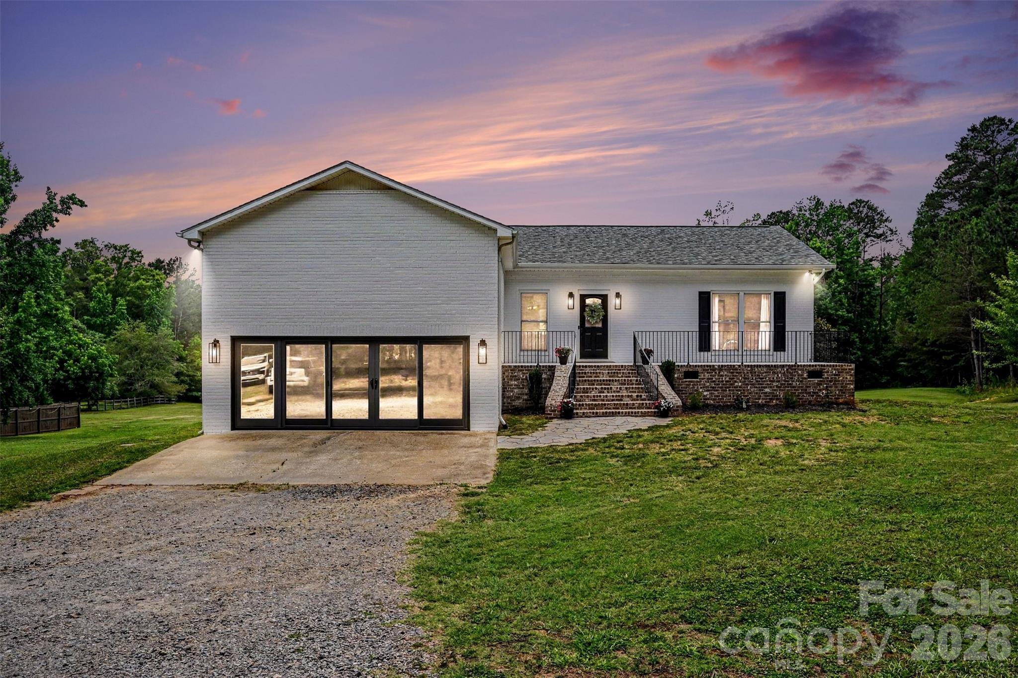 Welcome to sought-after Shiloh Farms, where peaceful country living meets modern comfort on 5 private acres at the end of a quiet cul-de-sac. This beautifully maintained home offers room for horses, hunting, recreation, and endless outdoor enjoyment.

Recent updates include a new roof, new HVAC, fresh exterior paint, new front porch railings, exterior lighting, front walkway, expanded rear deck and railings, white kitchen backsplash, and several pool equipment upgrades. The original garage has been converted into a large climate-controlled bonus room, perfect for a game room, movie room, gym, or flex space.

A beautiful open staircase leads to the walkout lower level featuring two bedrooms, a full bath, spacious family room, computer nook, and an oversized laundry/storage room. Step outside to your private oasis with an in-ground PebbleTec pool, picturesque pond, and plenty of room to roam.

A rare opportunity to own acreage, privacy, and versatile living space in one of the area's most desirable neighborhoods.