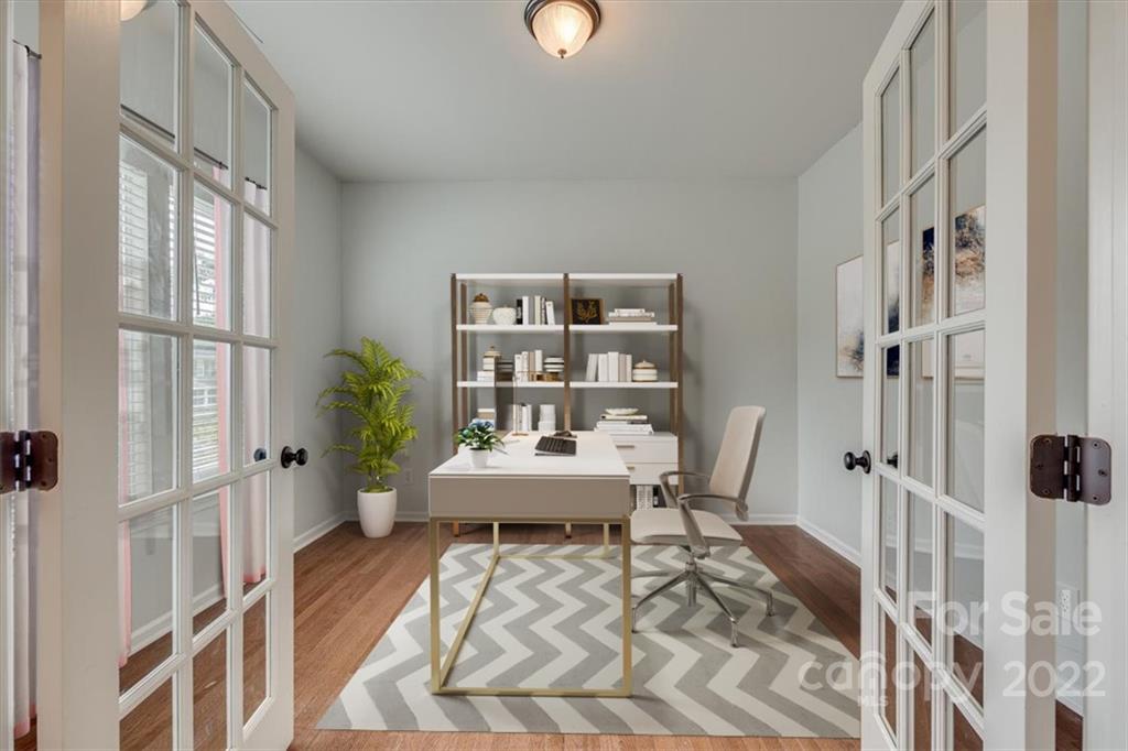 Corner lot with a private back yard.  Brand new roof and a freshly redone back deck.  New dishwasher and garbage disposal and recently painted bathrooms.  There is a place for everyone whether it is working from home in the office or hanging out in the loft.  Come and make this home yours!