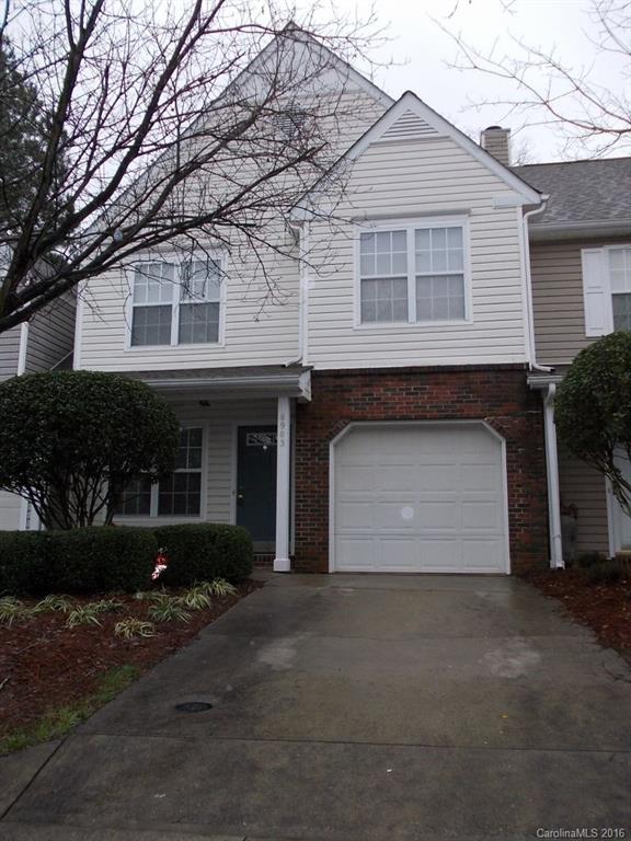 This 2 story townhome features 3 bedrooms, 2.5 bathrooms and over 1600 square feet. It has a large living/dining room, great kitchen and den with fireplace. Master has dual vanity and large closet. The home also has a private patio and is just behind the community pool. Located in Southgate Commons off of Rea Rd near Ballantyne. Close to shopping, dining and easy access to I-485. Uptown or I-77 just minutes away.