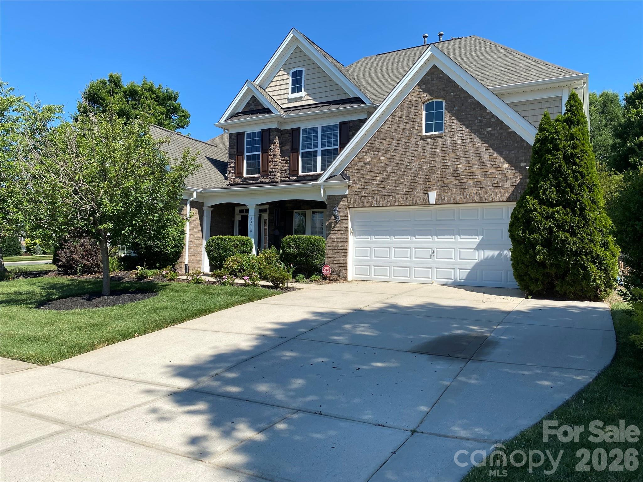 Stunning Home with Beautifully Landscaped Backyard in a Sought-After Community

This exceptional 4-bedroom, 3.5-bath home offers an ideal blend of comfort, space, and style. Enjoy an extensively landscaped private backyard featuring a large retractable awning—perfect for outdoor entertaining or relaxing in your own peaceful retreat.

Inside, you'll find an abundance of natural light streaming through a dramatic wall of windows, creating a bright and inviting atmosphere throughout the home. The flexible floor plan includes two primary suites, with one conveniently located on the main level and another upstairs, making it ideal for multi-generational living or guest accommodations.

Additional highlights include a formal dining room, a spacious kitchen with granite countertops, and all appliances conveying with the sale. Located in a desirable neighborhood with a community pool for both children and adults, this home offers outstanding amenities and a wonderful lifestyle. Irrigation in the yard to keep it lush and green!