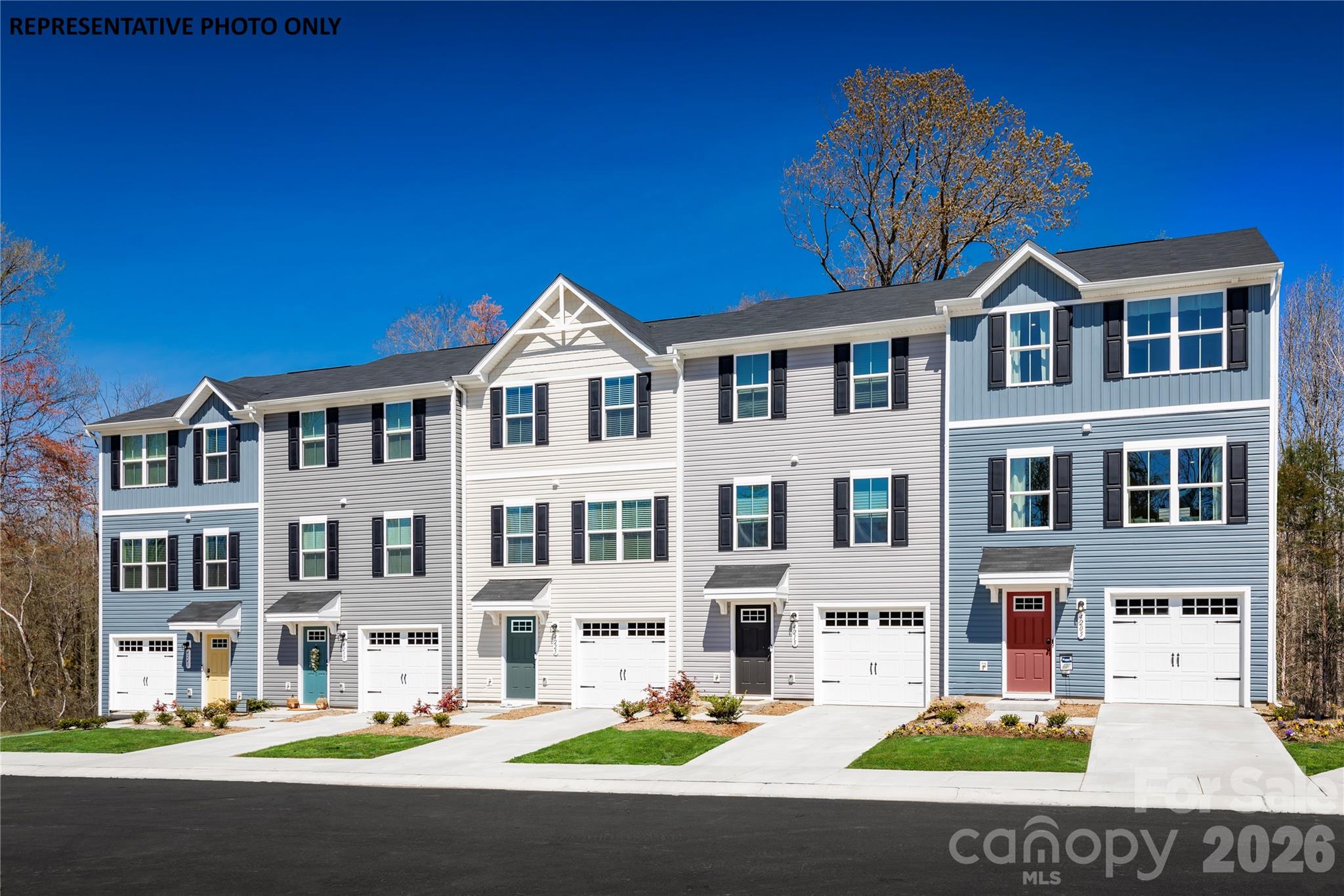 QUICK MOVE IN (END OF JUNE) Brand-new 3BR townhome with a 1-car garage The main level features a flowing great room, kitchen with quartz countertops and stainless steel appliances, and dining area. All three bedrooms are on the upper level including an owner’s suite with ensuite bath. Washer, dryer, and all appliances are included with nothing extra to buy on move-in day. The lower level offers a finished flex room plus your own private garage. Exterior maintenance and lawn care are included through the HOA. Cherry Grove is minutes from Downtown Kannapolis, the Cannon Ballers stadium, and I-85 for an easy commute to Concord or Charlotte. Seller concessions available toward closing costs and interest rate buydown — contact listing agent for current incentive details. Only Quick Move-Ins Juniper lots remain in the community. Schedule your model tour today.
