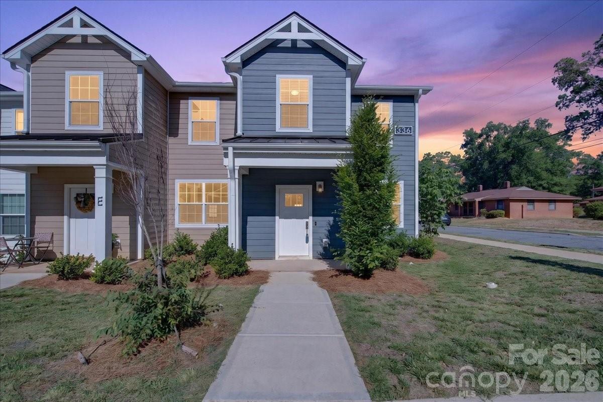 Experience modern living in this beautifully crafted new-construction townhome in a growing,
revitalizing area of Concord, NC, with a $5,000 guaranteed builder credit for all buyers, regardless of
income, making affordability more attainable. Many buyers may qualify for down payment assistance
ranging from $2,500 up to $182,500. There is a community land trust option at a home price of
$220,000, with preferred lenders. This thoughtfully designed 3-bedroom, 2.5-bath home features an
open-concept layout ideal for both entertaining and everyday living. The stylish kitchen offers sleek finishes, a large pantry, abundant cabinetry, and stainless-steel appliances, quartz, and comes complete with an appliance package featuring a refrigerator, washer, and dryer, providing added convenience for move-in-ready living.
Upstairs, the spacious primary suite serves as a private retreat with a large walk-in closet and a well-
appointed en-suite bath. Two additional bedrooms offer flexible space for family, guests, or a home
office.
Conveniently located just minutes from a revitalized downtown Concord, you’ll enjoy easy access to
local dining, shopping, and parks while living in an area experiencing exciting community investment and
revitalization.
Owner-occupant purchase only — no investor purchases permitted.
Schedule your showing today and explore the opportunity to own a beautiful new home in one of
Concord’s evolving neighborhoods with other properties located at the Townhomes. This unit is the model home.