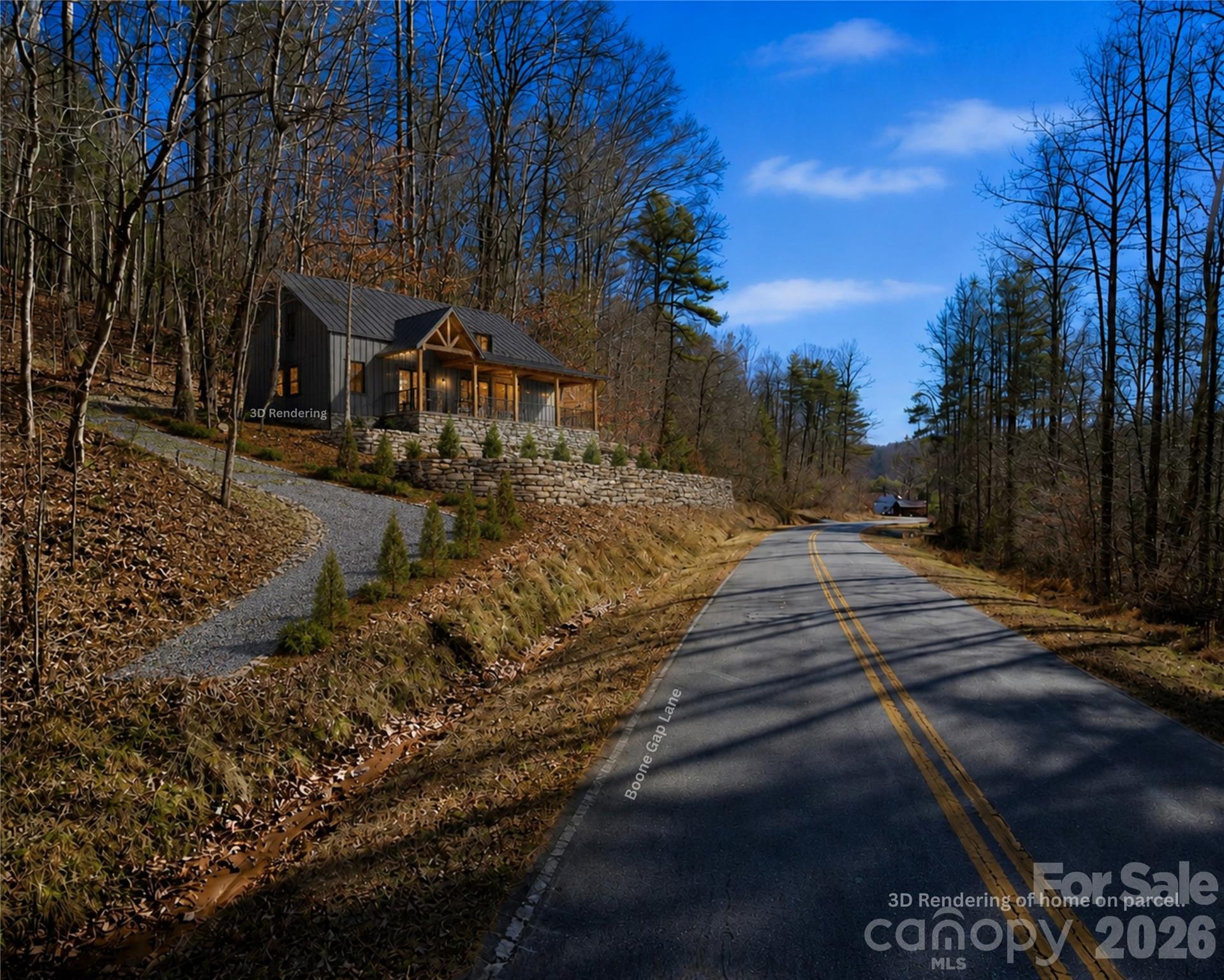 9.99 ACRES NEAR HICKORY · TAYLORSVILLE NC 28681 · 4BR SOILS COMPLETE · SURVEY DONE ·  NO HOA

A 9.99-acre tract in the rolling foothills west of Hickory, in Alexander County's Little River Township. Quiet, rural, and free of HOA or deed restrictions, with paved frontage on a state-maintained road.

THE LAND. Tract 2 of a five-tract recorded subdivision (Map Book 12 Page 155, May 2010), with over 300 feet of paved frontage on Boone Gap Lane (NCDOT SR 1309). The recorded survey shows the east property line following the top of the ridge. Terrain is foothill country — rolling, with some steep grades (approximately 35% average slope per public mapping). Site work will include slope-aware pad design and driveway engineering for grade. A new gravel driveway has been installed.

DUE-DILIGENCE PACKAGE IN HAND. Recorded plat on file. Soil evaluation completed July 2025 — soils support up to a 4-bedroom conventional septic system. The parcel is not located in a FEMA Flood Zone (0% flood) and has no mapped wetlands. No HOA, no covenants, no recorded deed restrictions.

ZONING & UTILITIES.  R-3 permits single-family detached, modular homes, multi-section manufactured homes (Class A), accessory dwelling units, and a range of rural-residential uses by right. Density is 1 dwelling unit per acre. Standard setbacks are 15 ft front (local road), 15 ft side, 15 ft rear. No public water or sewer service at this address — a new home will require a private well and the on-site septic the soil evaluation supports.

LOCATION. 5 miles (10 minutes) to downtown Taylorsville, 17 miles (30 minutes) to Hickory, 28 miles (45 minutes) to Statesville, and 65 miles (about 1 hour 20 minutes) to Charlotte. Lake Hickory is 12 miles north. Rocky Face Mountain Recreational Area is 8 miles east. Hickory Regional Airport (HKY) is 20 miles south. School assignment: Sugar Loaf Elementary, East Alexander Middle, Alexander Central High.

Listing package includes a 7-page Property Overview with comparable sales, county contacts, distance tables, and full R-3 zoning analysis — available as an MLS attachment.

BOUNDARY & TREE DISCLOSURE. A portion of the recently installed gravel driveway extends onto the adjoining parcel, and trees on the adjoining parcel were removed during the driveway installation; seller is in active resolution of both items. Seller will complete physical restoration of the adjoining parcel before conveyance.

Lat/Long: 36.016, -81.2550

SHOWINGS BY APPOINTMENT ONLY. Buyers must be accompanied by a licensed agent — no unaccompanied access. Schedule through listing agent.

NEAREST MAJOR CITIES — TOP 4
Taylorsville — 5 miles · 10 min
Hickory — 17 miles · 30 min
Statesville — 28 miles · 45 min
Charlotte — 65 miles · 1 hr 20 min

NEAREST MAJOR AIRPORTS — TOP 4
Hickory Regional (HKY) — 20 miles · 35 min
Statesville Regional (SVH) — 30 miles · 50 min
Charlotte Douglas International (CLT) — 70 miles · 1 hr 30 min
Asheville Regional (AVL) — 85 miles · 1 hr 35 min

NEAREST MAJOR ATTRACTIONS — TOP 4
Rocky Face Mountain Recreational Area — 8 miles · 15 min
Lake Hickory — 12 miles · 25 min
Hickory Furniture Mart — 22 miles · 35 min
Blue Ridge Parkway (nearest entrance) — 40 miles · 1 hr