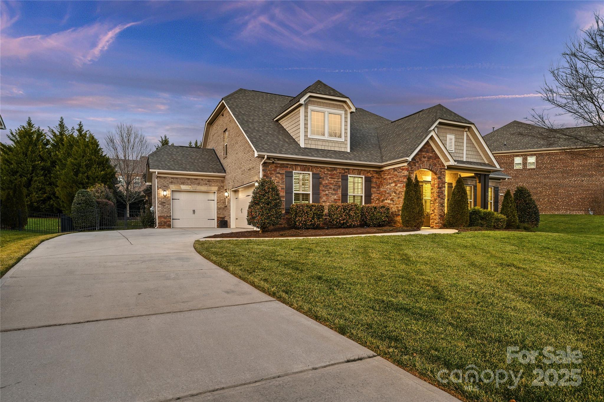 READY TO HAVE IT ALL-?? DESIGNERS PERSONAL HOME IS READY NOW! ENJOY 1 LEVEL LIVING w/3 CAR GARAGE- PLUS HANDICAP CONVENIENCES! METICULOUSLY CARED FOR- Dramatic Floor Plan w/Expansive Great Rm w/Full Stone Fireplace- Opens to Chef's Kitchen w/Large Center Island/Breakfast Bar-NEW Quartz Countertops, Custom Marble Backsplash-Gas Cooktop-Large Pantry & Sun-Filled Breakfast. Elegant Primary has Expansive WIC & Elegant Bath. Private Office on Main-PLUS-2 Expansive Secondary Bedrooms. UPPER LEVEL OFFERS-2nd Primary/Guest-OR-Bonus PLUS '"HARD TO FIND"'WALK-IN STORAGE! ENJOY OUTDOOR LIVING! Charming Covered Porch Ideal for  Grilling or Quiet Retreat. Additional  Designer Touches Include: Plantations Shutters-Designer Lighting PLUS Ship Lap Accents, Hardwoods & MORE!  Convenient to Ballantyne's Shops & Restaurants PLUS Easy Stroll to Community Pool & Playground! GET READY TO BE AMAZED! WELCOME HOME!