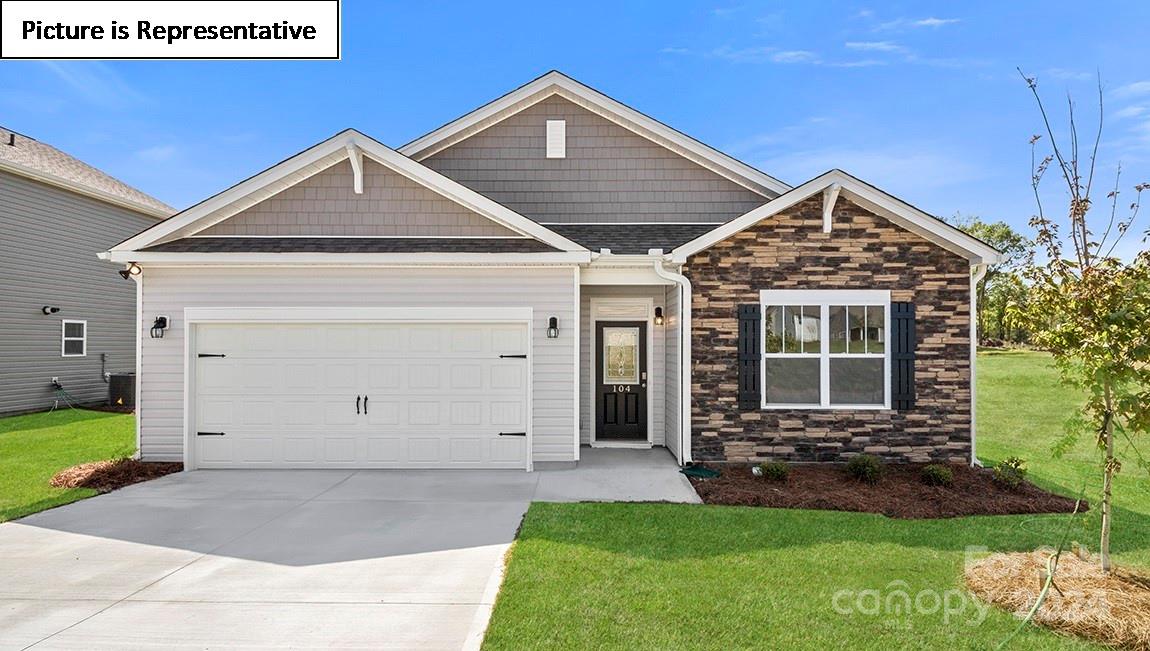 Brand new community in the beautiful town of Locust.  Crossroads is located off of Albemarle Road, only 28 miles from uptown Charlotte.  This home is an incredible value with all the benefits of new construction and a 10 yr. Home Warranty! Home is Connected package includes programmable thermostat, Z-Wave door lock and wireless switch, touchscreen control device, automation platform, video doorbell, and Amazon Echo Show and Echo Dot.  The Cali ranch plan features four spacious bedrooms. This open floor plan concept is great for entertaining. There is no shortage of storage space all throughout the home.