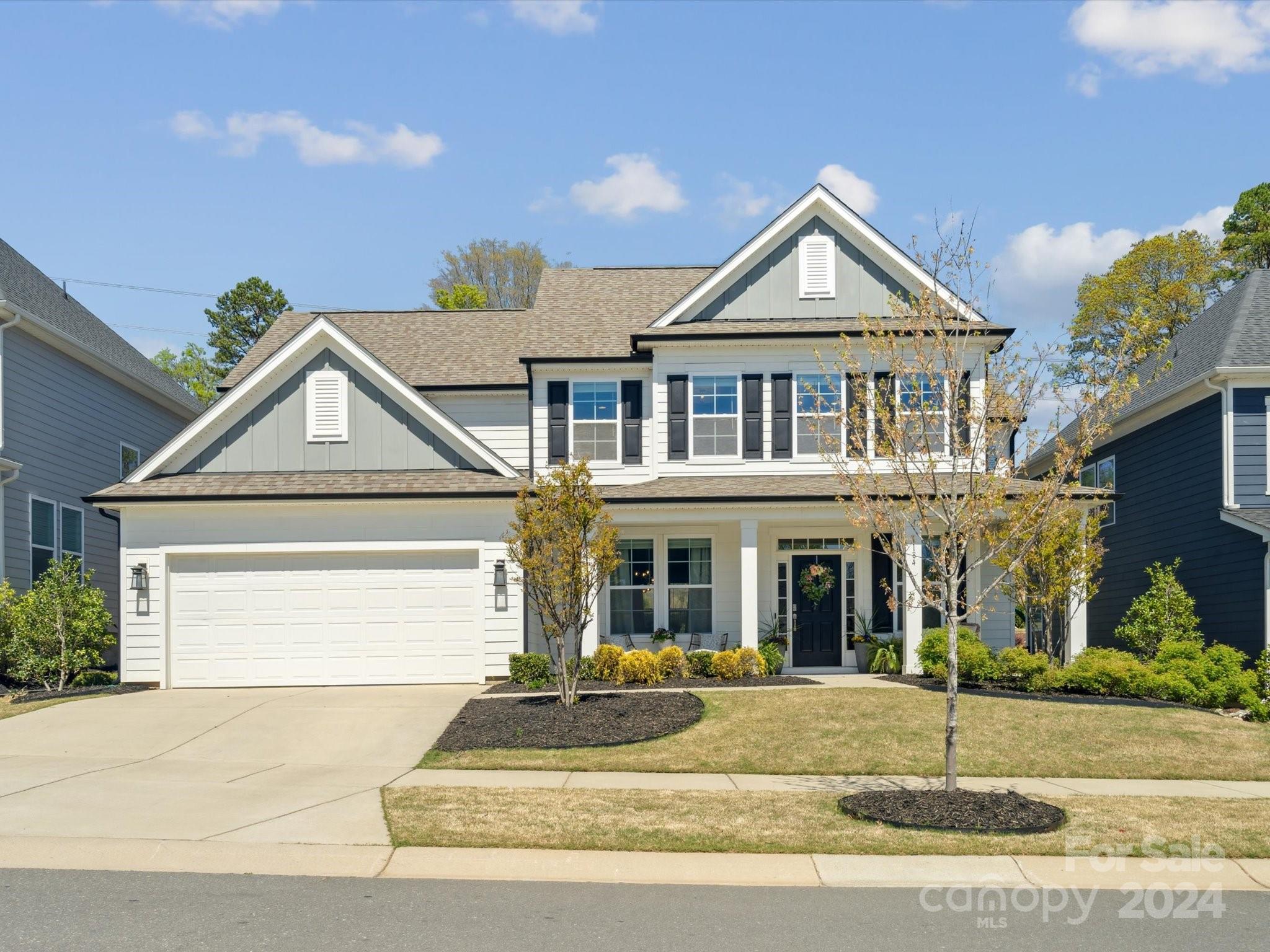 Once you see this immaculate home in Masons Bend, you will want to call it yours.  You will love the open floor plan and the 2 large areas for meals and entertaining.  Great room has a beautiful fireplace to watch while watching TV.  Kitchen offers lots of cabinets, large island, gas cooktop, oven and microwave.  Perfect bedroom and full bath downstairs for your company.  Upstairs offers an oversized family area, primary bedroom and 2 secondary bedrooms, laundry room.  Primary bedroom is a great size with lots of windows.  Primary closet you will fall in love with because of the custom shelving. Nice size back patio overlooking the fenced yard.  Yard is large enough for all the play items a family would like.  Elementary school is in the subdivision.  Community offers a large pool, community building with exercise room, play ground, walking trail, picnic area and its' own canoe launch to the Catawba River.  Everything you would love in a subdivision.