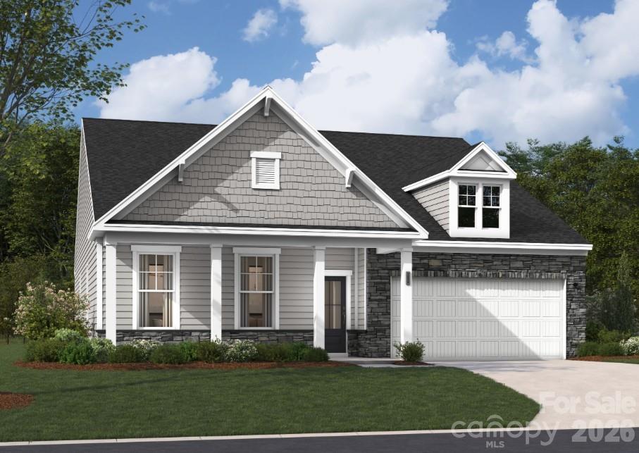 Thoughtfully designed home offering comfort, flexibility, and easy living in a highly desirable 55+ community. The main level is thoughtfully arranged for everyday convenience, featuring a spacious primary suite with a well-appointed bath and generous closet space, along with additional main-level bedroom(s) and a full bath. A tucked-away pocket office offers a quiet retreat for work, creativity, or organization.
 At the heart of the home, the kitchen shines with upgraded finishes, including a large island and quartz countertops, making it equally suited for casual meals and entertaining. The open living area is anchored by a cozy gas fireplace and extends effortlessly to a screened-in back porch, creating a relaxing space to enjoy the outdoors year-round.
The upper level adds exceptional flexibility and privacy, featuring a spacious flex room ideal for a media space, hobby area, or guest retreat, along with an additional bedroom and full bathroom—perfect for visiting family and friends or creating a comfortable private suite.

Combining modern comfort, smart design, and timeless appeal, this home is a standout opportunity—schedule your showing today.
