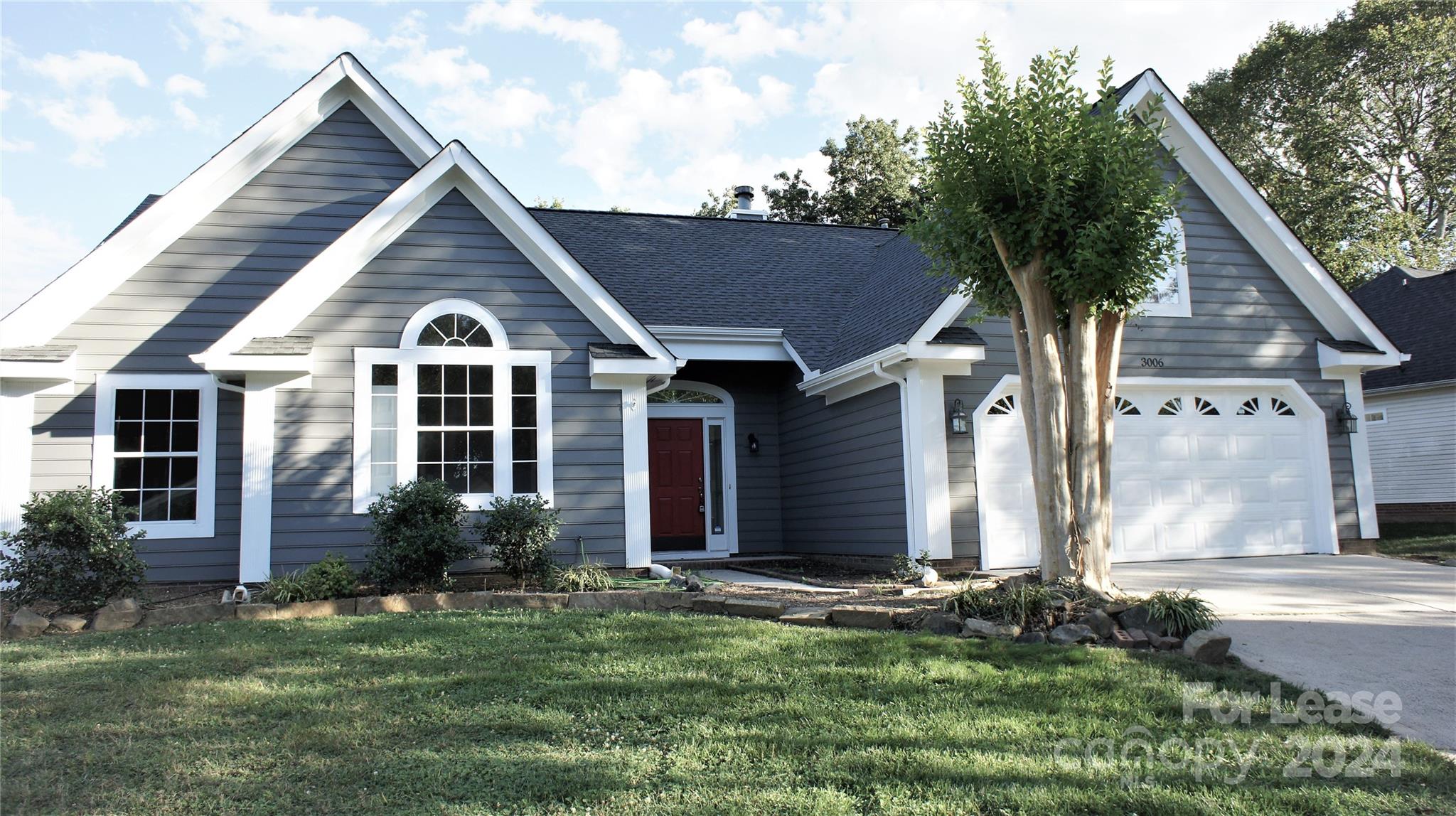 This gorgeous ranch-style home in popular Williams Station w/ 3 bedrooms and 2 baths is ready for you to call "home!" In excellent Matthews location, this updated home has a spacious kitchen w/ center island & SS appliances, luxury vinyl plank flooring throughout the home, upgraded lighting, and all new neutral paint. With over 1800 sq ft, this home has an inviting OPEN floor-plan space w/ vaulted ceilings and tons of natural lighting! Rare bonus room on upper level w/ french doors that makes for an excellent private, dedicated office! 2-car attached garage. New roof, new water heater, and newer appliances makes this a very efficient home! Huge .40 acre, level backyard perfectly suited for year-round enjoyment. Beautiful, quiet community only a couple of minutes to Matthews' popular restaurants, grocers and shopping. Easy drive to I-485. This is one you don't want to miss before it is gone! Available starting mid-February. *** We DO NOT ADVERTISE on Craigslist or on SM platforms!