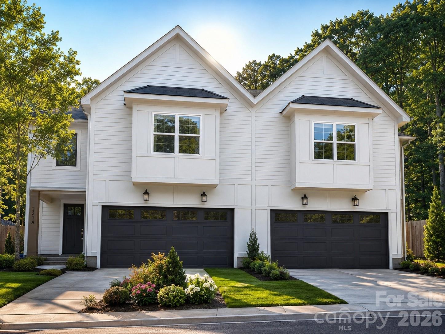 Modern Duet Single-Family Living in One of Charlotte’s Most Desirable Areas! This beautifully designed home offers an open-concept layout with generous living spaces, designer finishes, a spacious owner’s suite, gourmet kitchen, and attached garage. Situated on a rare 0.38-acre lot with no HOA, enjoy the privacy of a large backyard while being just minutes from Charlotte’s top dining, shopping, parks, and entertainment. A unique opportunity to own a modern single-family home with the space, comfort, and convenience today’s buyers are looking for.