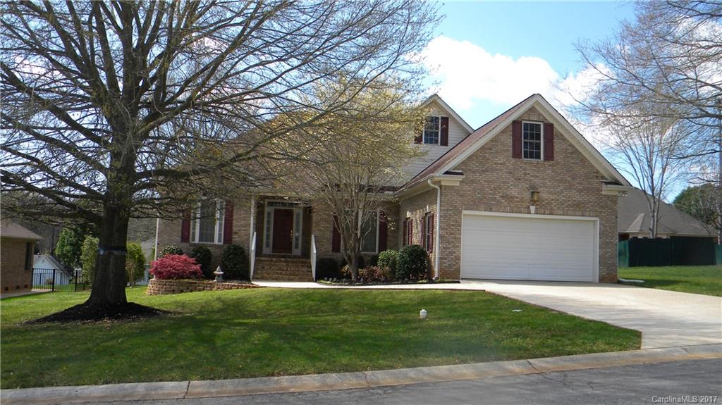 Open, spacious, bright and cheerful home with natural sunlight.  Hardwood floors, carpet and tile.   Trey ceiling in Master Suite with a lovely master bath and large closet.  Separate tub and shower.  Split bedroom plan with a large laundry room. Unfinished bonus off of garage.  Remodeled- cabinets in the kitchen and appliances.  Tile in the kitchen.   Large deck for entertaining Wonderful neighborhood and convenient to shopping, movies and restaurants..