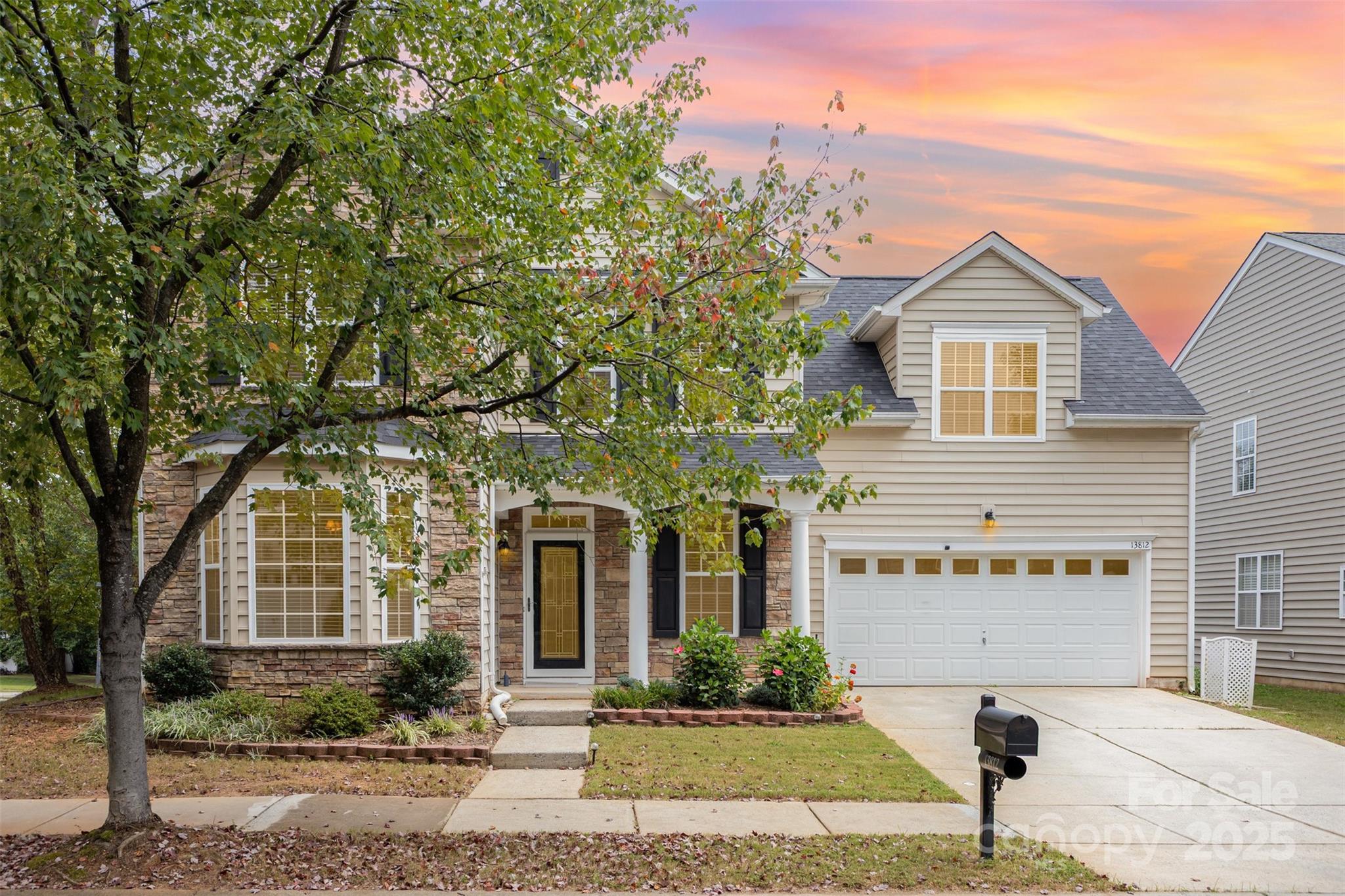 Welcome to this beautiful home in the highly desirable Village at Rosedale! Featuring an open floor plan with both formal and informal dining areas, the spacious kitchen flows seamlessly into a stunning two-story great room filled with natural light—perfect for entertaining family and friends. 2 The main-level primary suite offers a walk-in closet with custom shelving. Upstairs, you’ll find two generously sized bedrooms, a full bath, and a large bonus room that could easily serve as a fifth bedroom. A bright sunroom leads to a spacious covered patio overlooking the fenced backyard—ideal for outdoor gatherings. This vibrant community provides exceptional amenities, including a pool, playground, Rosedale Nature Park, and direct Greenway access. Conveniently located just minutes from shops and dining at Rosedale Shopping Center. Recent updates include a new roof (2025) and an irrigation system for both the front and backyard. This home is a must-see!