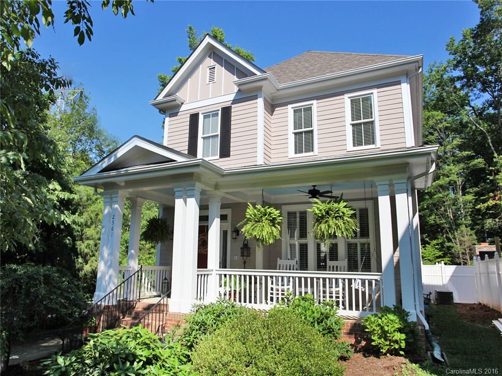Charming Home Located on a Private Wooded Lot in the "Historic District" of Baxter Village. Home features 3 BR & 2.5 BA. PLUS a fabulous "Tree House" with Bath & Kitchenette over the Garage! Hardwoods thru-out main level; trey ceiling in Master; Master BA w/double vanity, whirlpool tub, sep. shower & water closet. Formal Dining. Upgraded Kitchen w/SS appliances, tile backsplash & recycled glass/concrete countertops. Enjoy Baxter amenities, shops & restaurants, minutes to I-77 & Ft Mill Schools!
