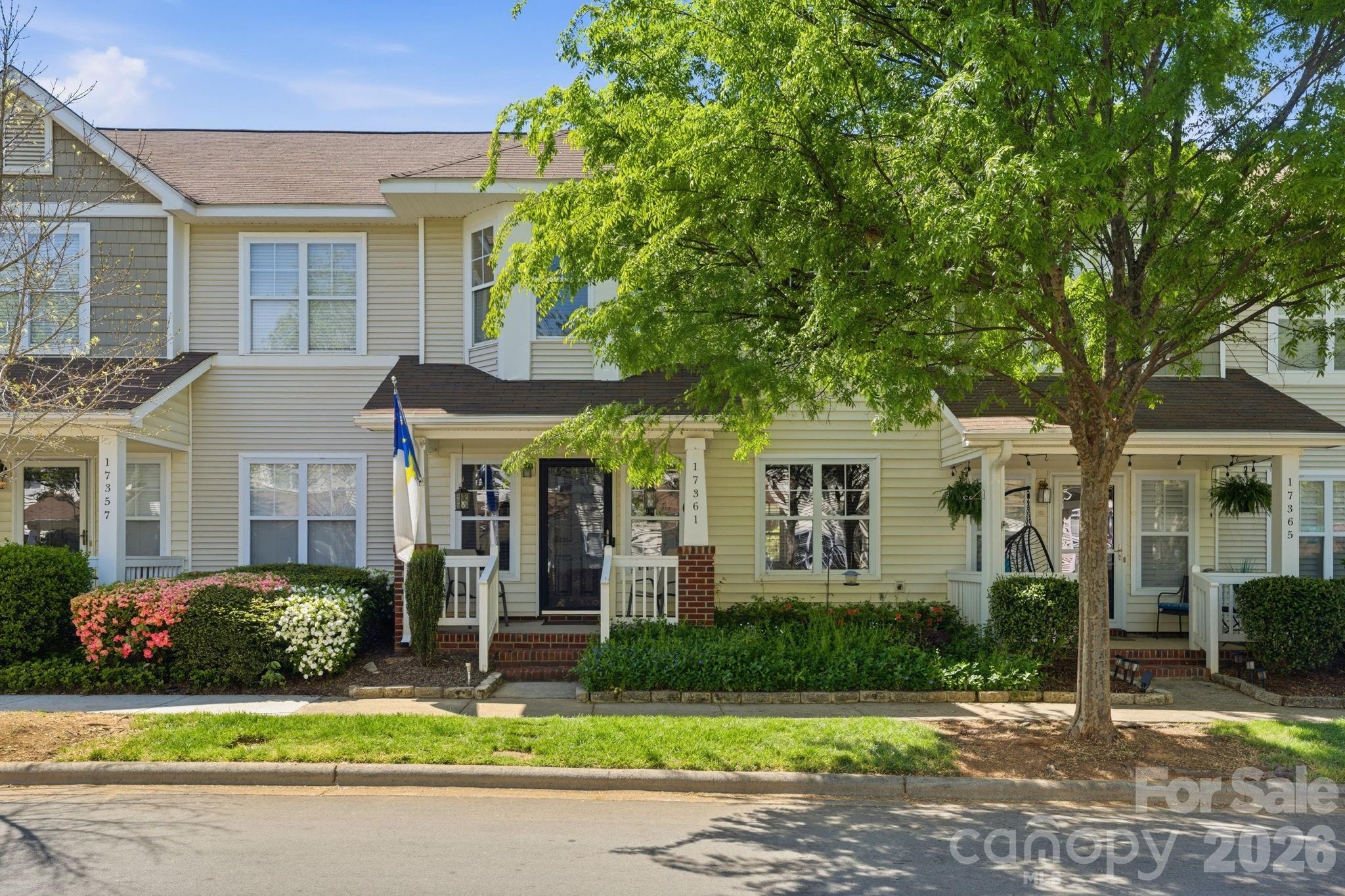 Enjoy the perfect blend of location, lifestyle, and value in this 2 Bedroom 2.5 Bath townhome right in the heart of Birkdale Village. With walkable streets just steps away from shopping, dining, and entertainment, you’ll love the convenience of having everything you need right at your doorstep. Plus, Lake Norman, Birkdale Golf Course, and Robbins Park are just a short walk, bike ride, or drive away! This vibrant community offers fantastic amenities, including a community pool, tennis and pickleball courts, and pocket parks, along with miles of walking and biking trails connected to the Emerald Necklace Trail System. It’s perfect for outdoor enthusiasts who want to stay active or simply soak up some fresh air. The home features neutral paint throughout and recently installed luxury vinyl plank (LVP) flooring on the main and upper levels and in both bathrooms, giving it a fresh and modern feel. With 2 bedrooms and 2.5 baths, plus a charming covered front porch, this is a rare opportunity to own in Birkdale Village at an exceptional value.