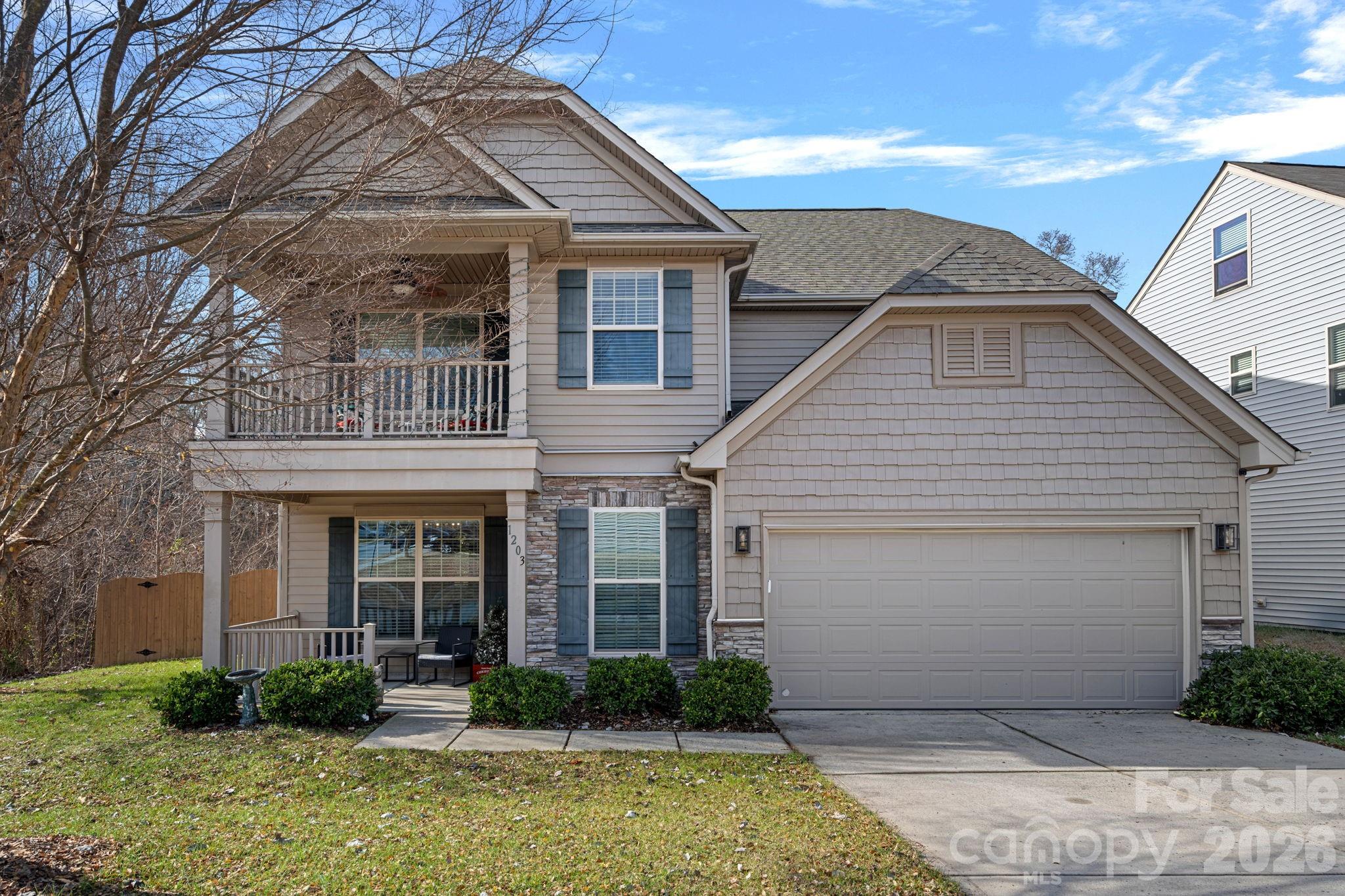 Welcome to this beautifully maintained 4-bedroom, 3 full bath home offering 2,477 sq ft, ideally located just minutes from the charming downtowns of Mount Holly and Belmont, as well as the U.S. National Whitewater Center. Enjoy easy access to I-85 and I-485, making commuting and travel a breeze.

Thoughtfully designed for both comfort and flexibility, the home features a main-level bedroom or office with a full bathroom—perfect for guests, remote work, or multi-generational living. The kitchen is equipped with stainless steel appliances (New Frig 2024), while the living room features surround sound with Bluetooth capability, creating an inviting space for entertaining or relaxing.  New Water Heater 2025.

Situated on a large, private corner lot with serene wooded views and a fenced-in yard, this property offers both privacy and functionality. Step outside to your own outdoor retreat—a massive custom Trex deck (2020) complete with a natural gas connection, accent lighting, and multiple electrical outlets—ideal for gatherings or quiet evenings outdoors.

Previous contract terminated due to buyer’s financing—no fault of the seller.

Don’t miss this opportunity to own a home that combines modern features with peaceful surroundings. Schedule your showing today!
