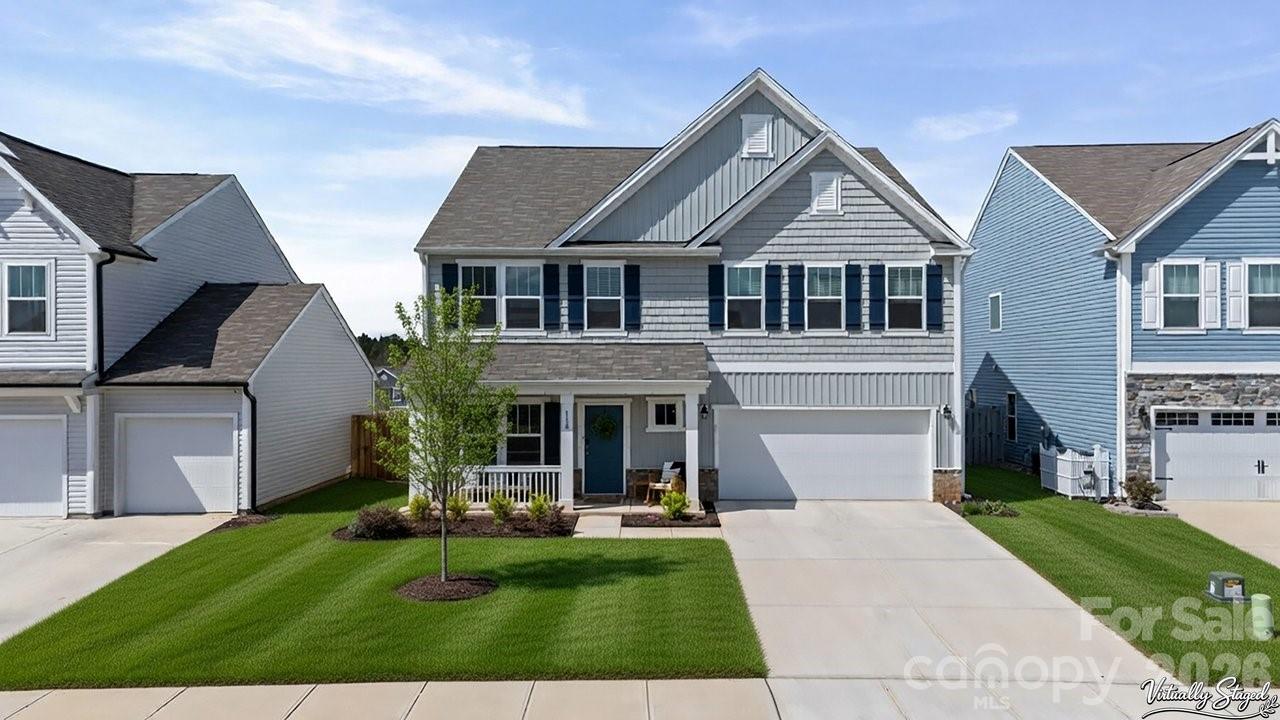 Check this one: Let’s talk upgrades! This beautiful 5-bedroom, 3.5-bath home offers more than the standard package with numerous owner-selected enhancements throughout. Upgrades include higher-grade luxury vinyl plank flooring, upgraded quartz countertops in the kitchen and the bathrooms, tiled showers, and backsplash, upgraded finishing molding on the main floor, a large walk in pantry and many additional finishes that elevate the home’s design and functionality. The flexible floor plan features a convenient main-level bedroom bathroom suite and also an upstais Primary suite with 3 additional bedrooms and bonus/bed room —providing space for family, guests, or a home office. The primary suite has his/hers closets and the other rooms have extra large closet space. The kitchen is designed for entertaining and opens seamlessly to the spacious great room and dining area, creating a perfect gathering space. Step outside to a backyard with a privacy fence, offering room to relax and enjoy the outdoors. Don’t miss this upgraded home that combines comfort, style, and thoughtful improvements. The current owners love the home so much they said they wish they could take it with them. Come and make this house your NextHome. (Agents Please see Agent Remarks)