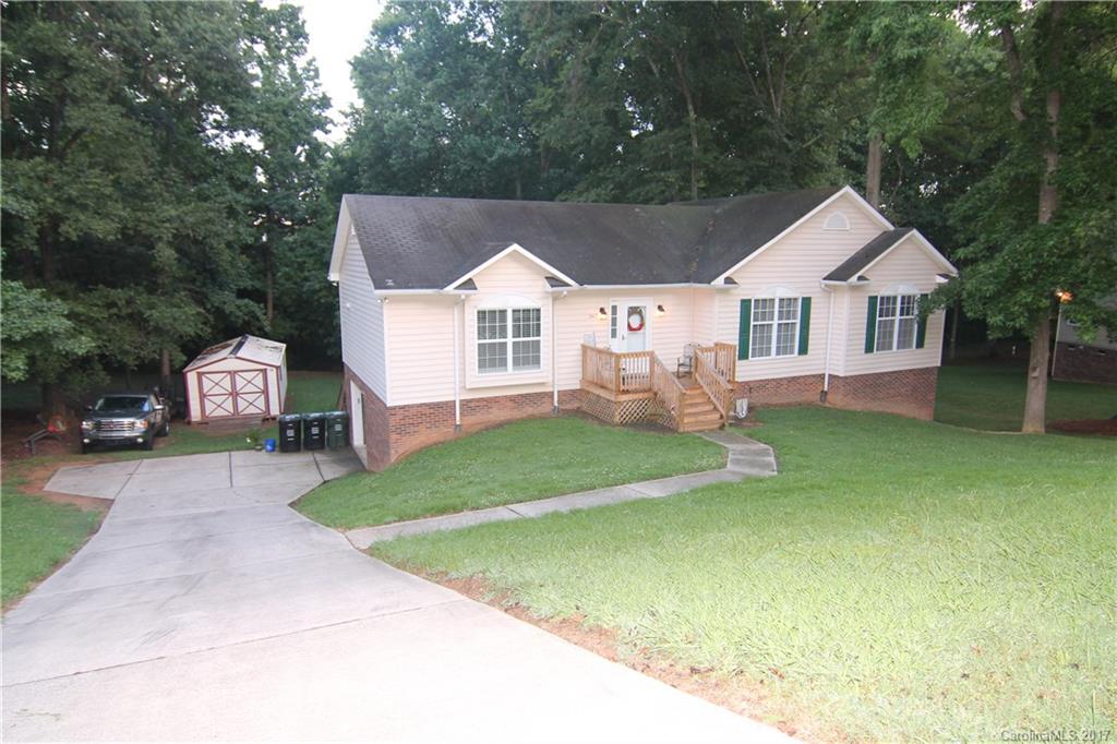 Adorable home in a desirable neighborhood off Union St. Nice back yard including a creek. Outbuilding to remain. All kitchen appliances remain. Some upgraded that have been done on the home are the front deck, new flooring/cabinet/countertops/toilet in the full bath, freshly painted. The basement has the option to be finished off and the owner has already added a half bath and closed in the laundry area. Lots of options to use that space for to make it your own.