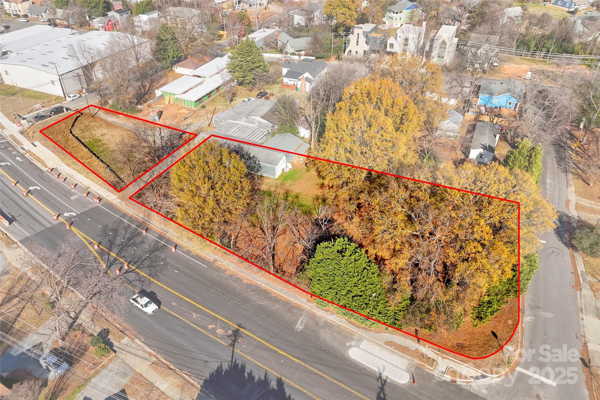 Incredible opportunity to purchase 5 parcels totalling 1.096 Acres ideal for redevelopment into a prime residential development.  This property is located on the improved Matheson Avenue street within walking distance to NoDa and the 25th Street Charlotte light rail station.  Matheson Avenue is being improved by the city of Charlotte with widened sidewalks and new crosswalks.  All the excitement of the Plaza Midwood area and the walking ability to the North Davidson community provides future residents all of their needs and wants for dining, entertainment, work, and lifestyle opportunities.   New homes of $1mil to $2mil are built and being built all around this property.   Current zoning is N1-C which alllows for 6000 sq. ft. lots or seller will consider offers allowing buyer time to rezone to a different use.