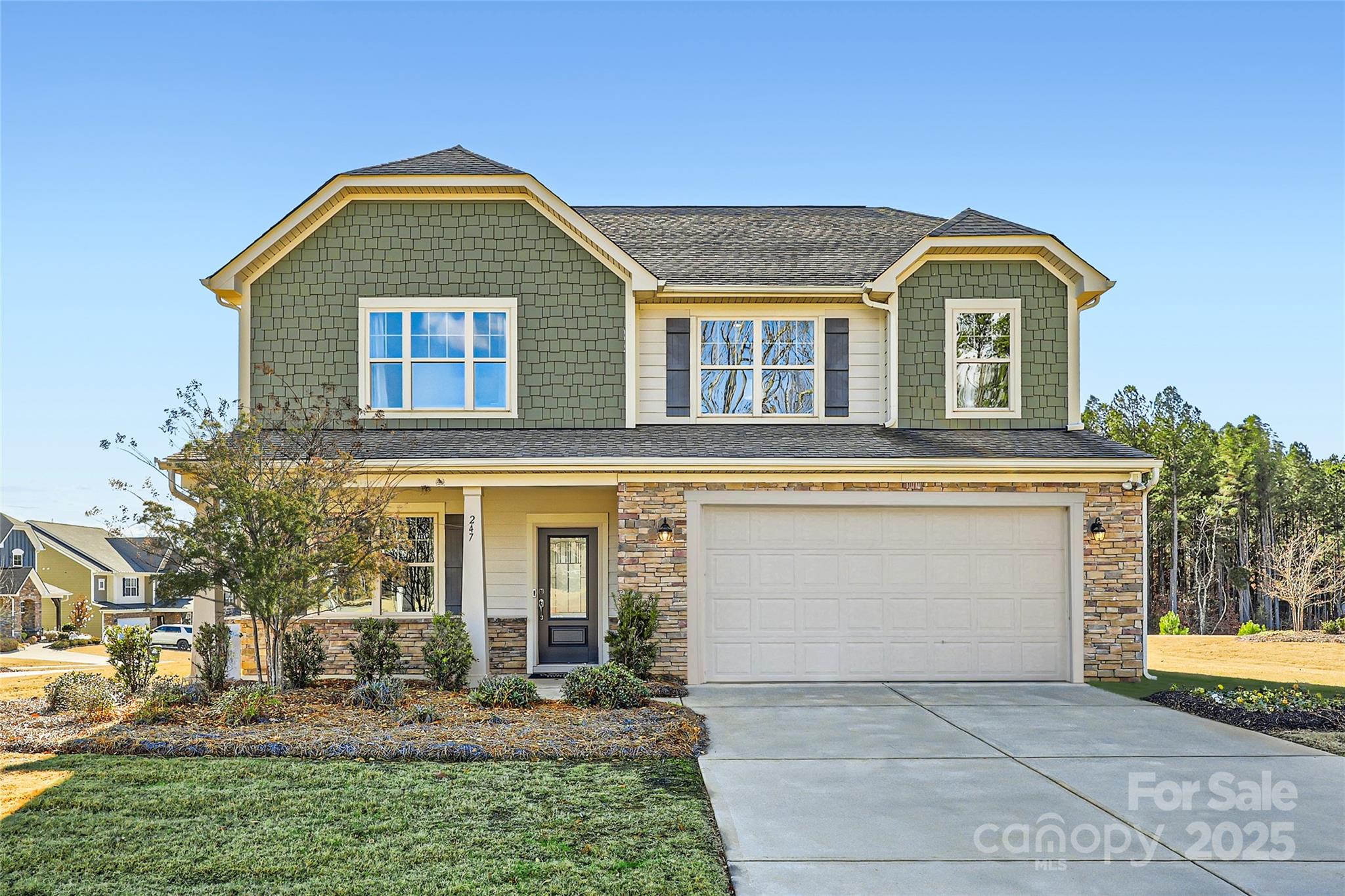 Welcome to Tackle Box Drive, a prime corner lot in the Falls Cove Community! This former model home offers an open layout with an abundance of natural light.   As you enter the arched entry way greets you with a first-floor office, dining room that flows into the great room and a light and bright kitchen.  The sparkling white kitchen features white quartz countertops, a tiled backsplash, and stainless steel appliances- refrigerator included. This floorplan is ideal for entertaining with the kitchen space that also opens up to breakfast nook as well.
The back yard is the perfect spot for Summer hang outs on the paver patio.
Head upstairs where a large primary suite features a large walk-in closet.
Down the hall there are 3 guest bedrooms, a full guest bath and an additional loft space.
Don't miss this opportunity to enjoy all of the community amenities- just in time for Summer!