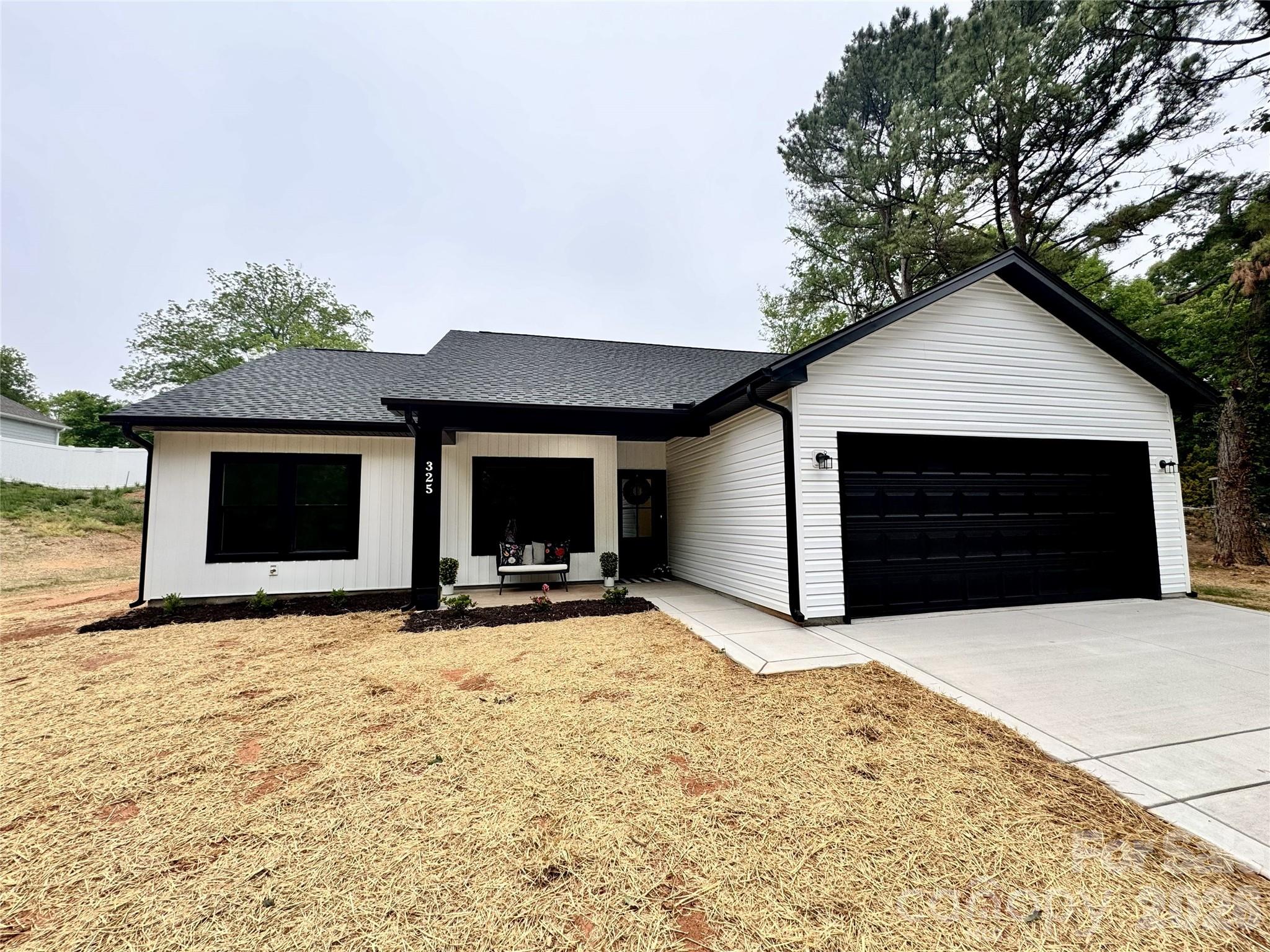 Welcome to this beautifully crafted new construction home (2026) located at 325 N Chapel St in Landis, perfectly situated within walking distance to the charming downtown area! Offering 1,640 square feet of thoughtfully designed living space, this 4-bedroom, 2-bathroom home blends modern style with everyday comfort.

Step inside to an open and inviting layout featuring clean lines, abundant natural light, and quality finishes throughout. The spacious living area flows seamlessly into the kitchen and dining space—ideal for entertaining or relaxing at home. The split-bedroom design provides privacy, with a comfortable primary suite and well-sized secondary bedrooms.

Situated on a generous 0.46-acre lot, the property offers plenty of outdoor space for gardening, play, or simply enjoying the peaceful surroundings. The neighborhood is quiet and welcoming, while still being conveniently close to local shops, dining, and amenities.

Don’t miss this opportunity to own a brand-new home in a prime location with small-town charm and modern convenience!