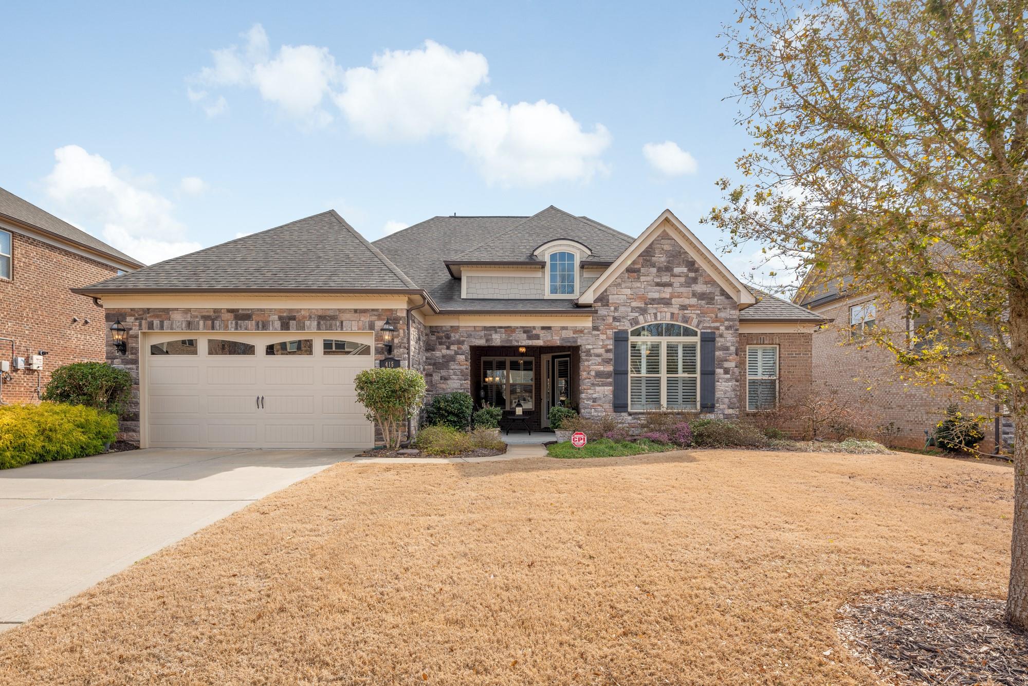 Poplular Southampton Floor Plan.  Expansive main floor living with a large primary suite, sitting area and enormous closet.  This open floor plan if built for entertaining with loads of space between the dining, great room and kitchen area.  Gleaming hardwoods, tray ceiling, and a gourmet kitchen with a fabulous gas cooktop.  Formal office at the entrance and a computer niche off the kitchen.  Two additional bedrooms on the main level witha full bath, and a full bedroom suite with a loft, bedroom, and full bath on the upper level.  All this plus amazing outdoor space.  Private front patio for quiet nights and a covered patio in the back with a pergola and pavers.  Fully fenced yard and lots of privacy.