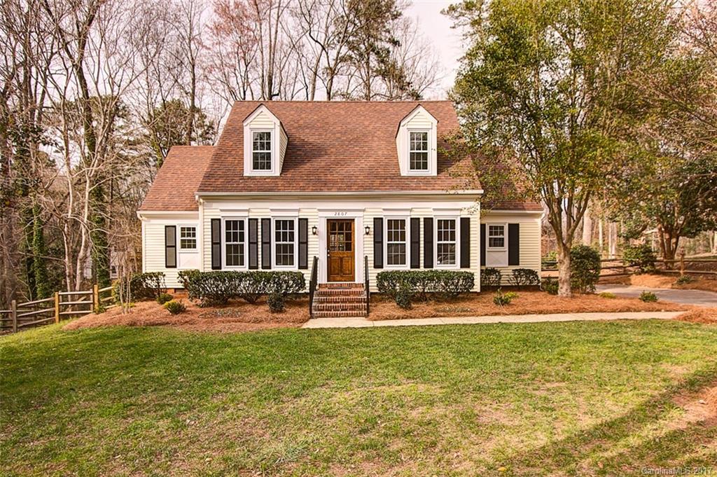 Lovely 4 bedroom Cape Cod home on cul de sac lot. Downstairs master bedroom. Beautiful refinished hardwood floors in foyer, living room & dining room, new carpet, freshly painted interior, new light fixtures, new landscaping. Granite counters in kitchen w/new stainless appliances, new hot water heater, large screened porch, patio & fenced backyard. 3 upstairs bedrooms. One bedroom could be a bonus room. Neighborhood pool w/membership. Don't miss this adorable home in popular Huntingtowne Farms!