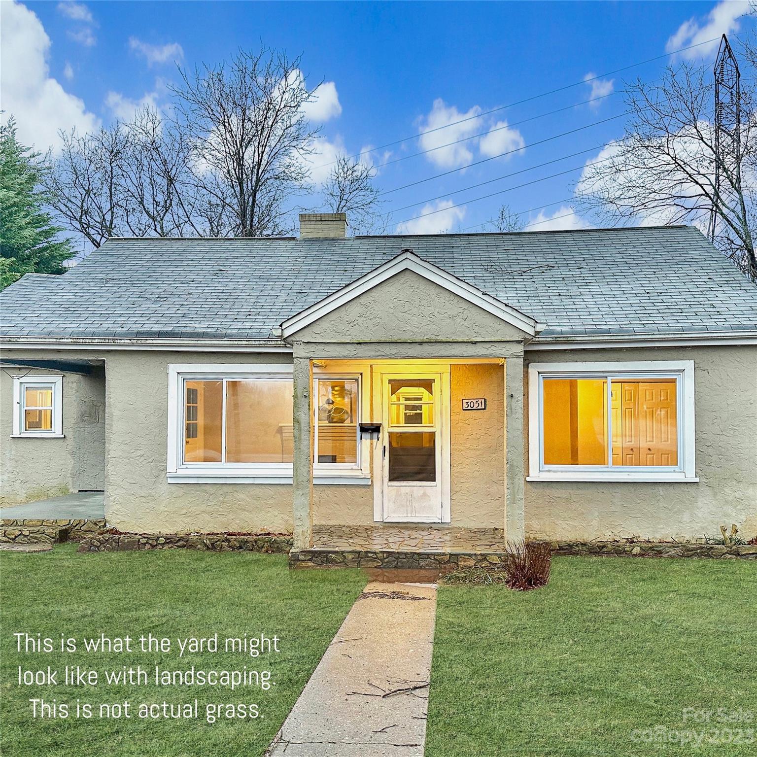 Welcome home to this charming bungalow w/4 bedrooms.  Enjoy the split bedroom floorplan & bedroom w/exterior door to the side yard.  This room is perfect for a primary bedroom or it could be a home office with it's own entrance.  The living room offers natural light from the easy to maintain tilt-in windows.  Enjoy a large open concept dining area & kitchen w/lots of built-in storage space.  

If you like creating the perfect lawn your canvas is ready to create.  This level yard will be absolutely gorgeous when you get your grass seed sprouting into a lush green carpet.  The charming rock planting beds in front are just waiting for your magical touch this spring. 

Features: Main Level Living - Decorative Fireplace - Split Bedroom Floorplan - Eat In Kitchen - Wood Flooring - Built ins - Tilt in Windows - 2  Carports - Exterior access Storage Area - Covered Side Porch - Covered Front Porch - Level yard - Exterior of home/material unknown - Interior of home has many updates