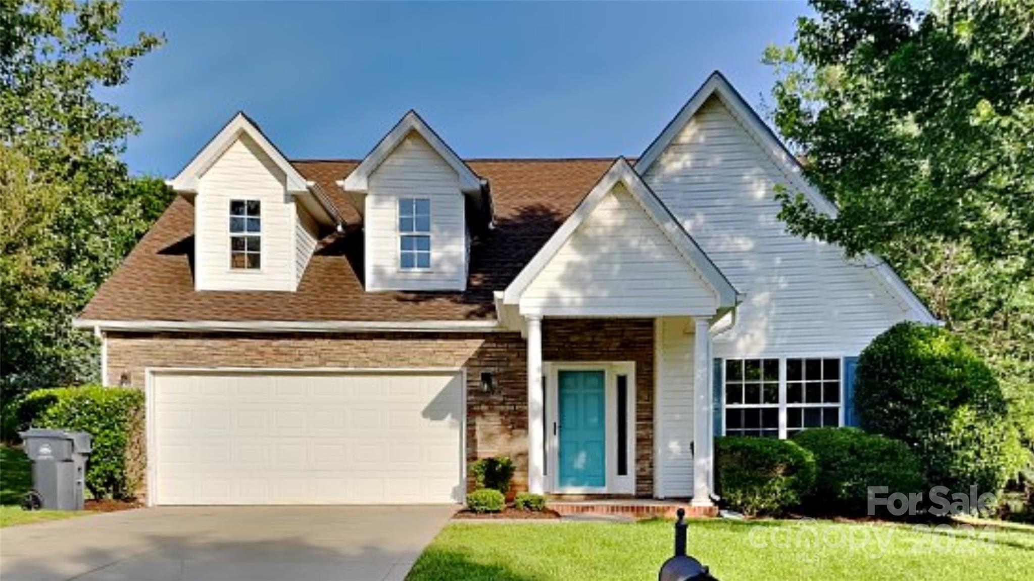 This charming single-story home features three spacious bedrooms and two modern bathrooms, ideal for comfortable living. Recently updated with fresh interior paint, the inviting kitchen boasts stainless steel appliances, including an electric cooktop, dishwasher, and double oven, all centered around a stylish kitchen island that opens seamlessly to the bright living area. The living room is highlighted by a cozy fireplace, perfect for gatherings, while plush carpeting in the bedrooms adds warmth and comfort throughout. With its thoughtful layout and contemporary finishes, this home is a perfect blend of functionality and style. NEW HVAC system!