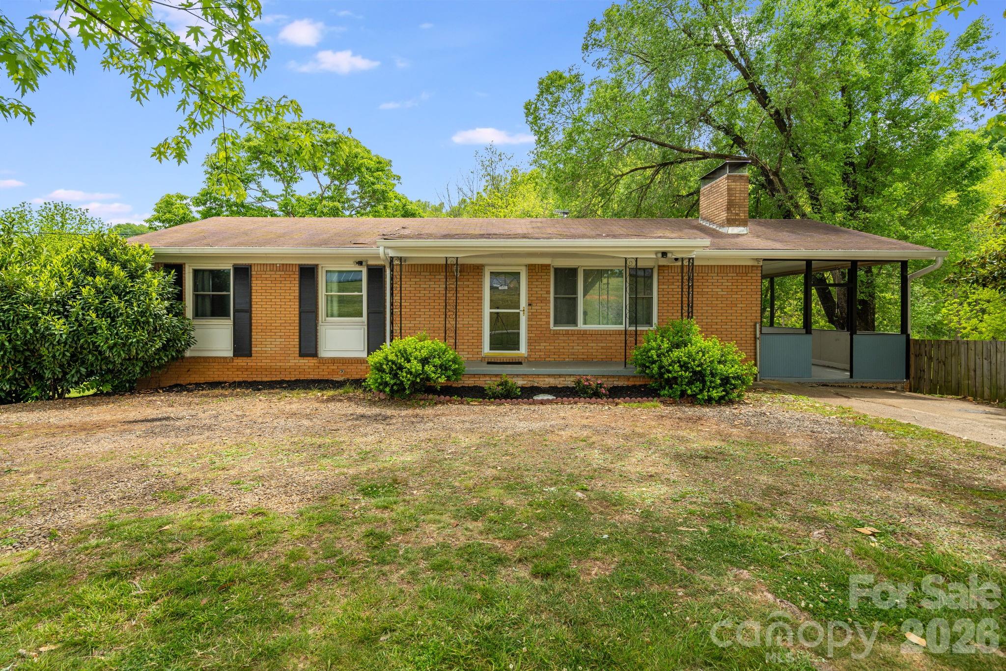 MOTIVATED SELLER! Enjoy peaceful country living in this updated brick rancher nestled on 1.3 sunny usable acres with a beautiful creek running through the property. Inside, you’ll find 3 bedrooms, 1.5 baths, a cozy woodburning fireplace, and thoughtful updates throughout. The full unfinished basement with garage offers incredible flexibility for hobbies, storage, or future living space. With two parcels included and plenty of room to spread out, this property combines comfort, functionality, and outdoor charm.