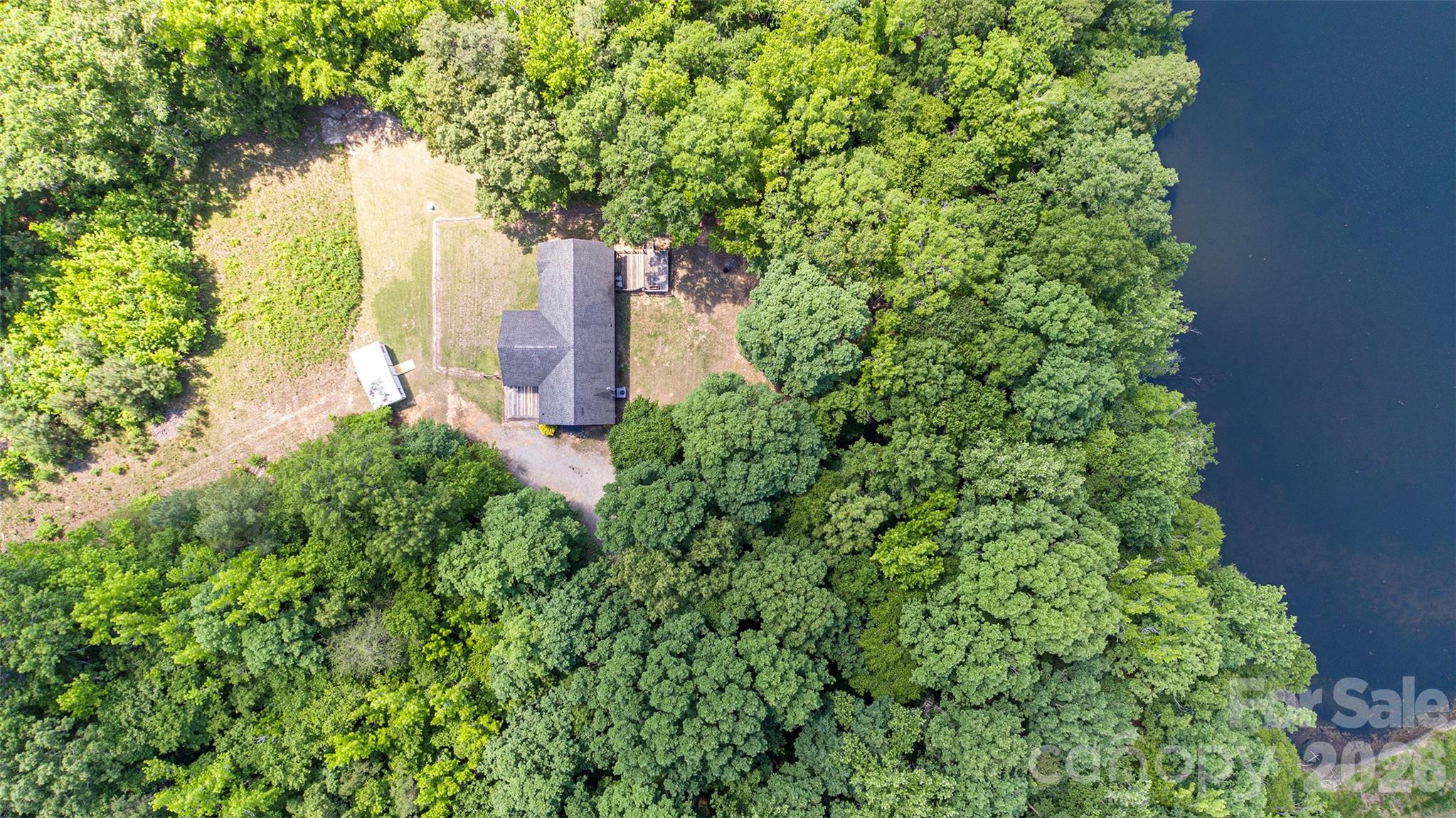 Welcome to this private secluded retreat outside the small town of Kershaw.  This home offers lots of room with almost 2200SF.  Plenty of space to spread out on over 3.5 acres of beautiful hardwoods. 
Open concept is inviting, spacious and offers plenty of room for entertaining! Kitchen is equipped with Stainless Appliances including an LG refrigerator, stove, microwave, and Whirlpool dishwasher. You will find an abundance of cabinets and storage for all your cooking needs. 
Fiber Optic cable and natural gas are nice perks to have while being tucked away in such a rural setting.  
Home sits back off of the road and is not visible upon entering the driveway.  A portion of the driveway is shared with the neighbor to the left and also has a deeded easement. Nice view of the pond from the rear of home and back deck. Property Line borders the pond.
Don't wait, schedule your showing today! 
Seller has already made minor repairs prior to listing.  Seller also had the property surveyed in May 2026. Title work has been completed for both parcels by Trimnal & Myers in May 2026 so closing should be scheduled with them to avoid additional costs for new title work.
Please provide pre-approval letter/proof of funds with your offer.