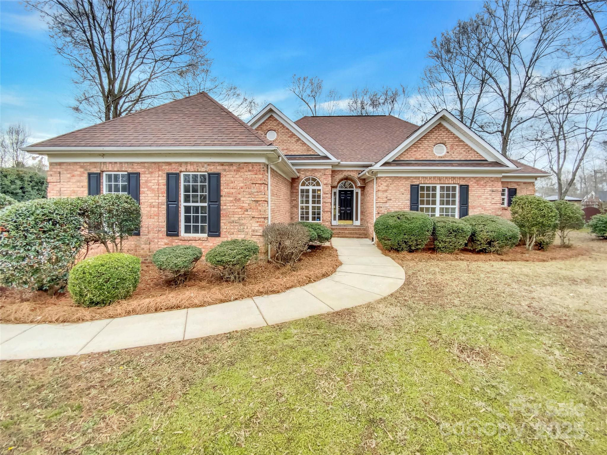This charming ranch-style all-brick home offers an ideal blend of comfort and functionality. With 3 spacious bedrooms and a great open floorplan, it’s perfect for modern living. The home features a side-entry garage, providing added curb appeal and convenience. Step outside to a large backyard surrounded by mature trees, offering plenty of space for outdoor activities or relaxation. The covered back porch is an inviting space for enjoying the outdoors year-round. Whether you’re hosting gatherings or unwinding after a long day, this home is designed for easy living and enjoyable moments.