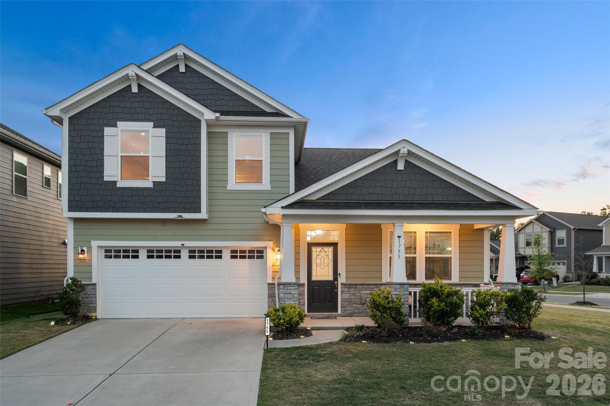 ****5.25% ASSUMABLE VA LOAN AVAILABLE**** Ready for a relaxing retreat away from the bustling city? If you're ready to trade traffic lights for open skies and green rolling hills as you commute home without sacrificing modern convenience, then you've found the one! Welcome to Braeburn where you're greeted with a colorful array of craftsman style homes, a vibrant community, and well manicured streetscapes. These homes are spaced apart with lots of green space for recreation to walk your dog featuring a community clubhouse, pool, playground and 2 scenic walking trails. A welcoming open office, or flex room for your work from home schedule or lifestyle needs greets you at the entry. Drop your keys and bags at the built in drop zone before reaching for a cold beverage in the walk-in pantry. Whether beer or wine is your beverage of choice, prepare your meal in the premium gourmet kitchen with upgraded smart appliances featuring a double convection oven with touchscreen, and gas cooktop. Unwind with your favorite tv series, or movie in front of the custom built in entertainment center including a Samsung tv, soundbar, and LED fireplace. Main floor boasts enhanced LVP floors for low maintenance care. Primary bedroom on main level features a customized walk-in closet, luxurious ensuite bathroom with quartz countertops, tiled shower and separate soaking tub. All Moen faucets include a lifetime limited warranty. Ascend upstairs to be astonished by the expansive gathering room perfect for a mancave/woman cave to watch your favorite sports or romantic comedies. Incredible versatility to convert into your desired space. All electronic devices in both entertainment centers will convey. Secondary bedroom upstairs features a private ensuite bathroom also. Perfect for the in-laws, overnight guests, or even a roommate. All bedrooms include ceiling fans. Backyard fence installed for privacy and perfect for your furry friends. Additional storage located in garage under the stairwell with locked entry access. Enjoy the benefits of lower property taxes in Union county. Ripple Fiber optic high speed internet is currently being installed in neighborhood. Schedule your private showing today and experience the beauty of living beyond the city!