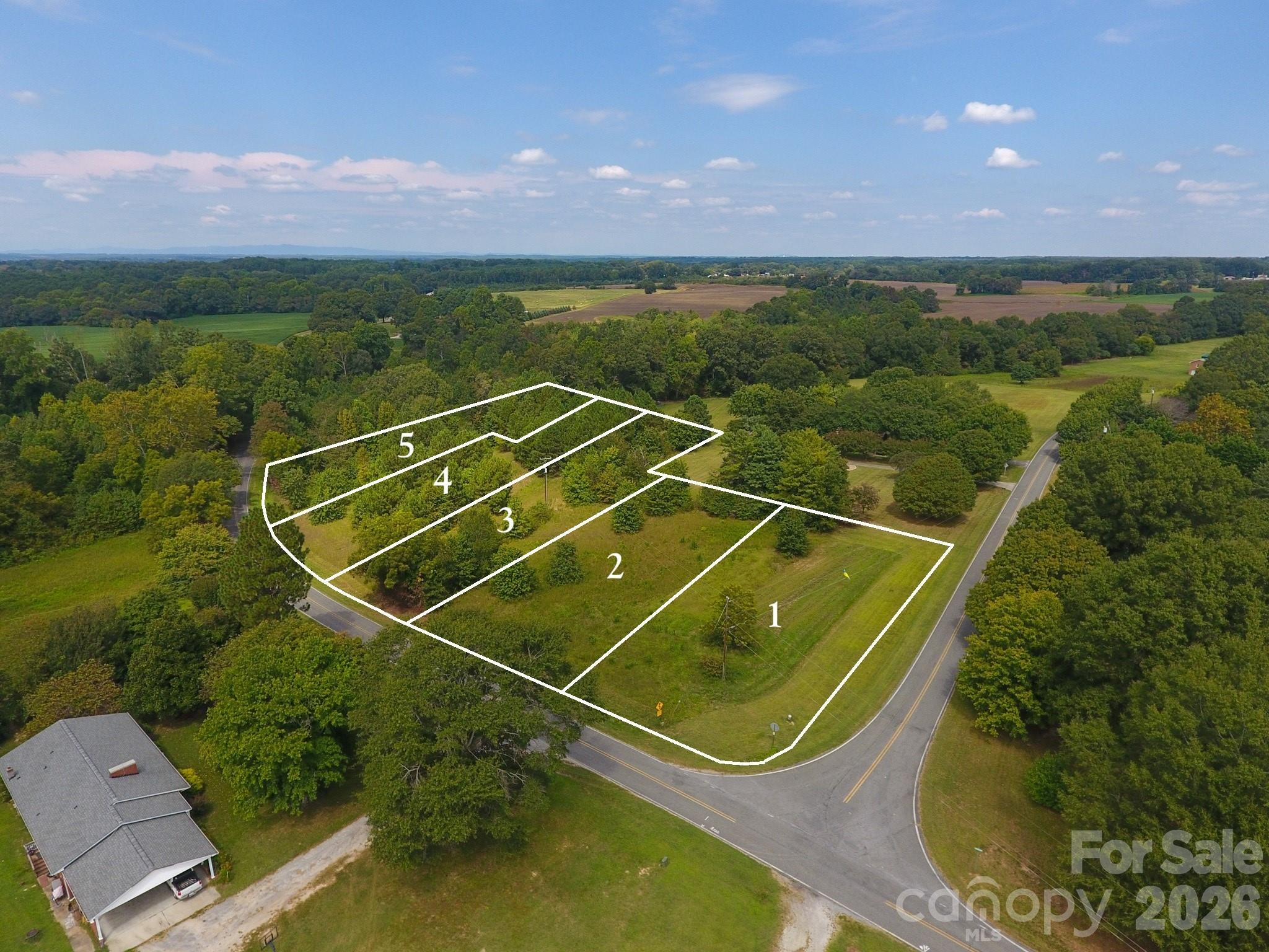 Excellent opportunity for a builder or developer to acquire 5 approved residential lots in a growing area of Kings Mountain, NC.

This package includes five individual lots that are ideal for new construction homes. All lots have approved septic permits and offer attractive layout potential for a small residential development project.

The seller will not separate the lots. Property is being offered as a complete 5 lot package only.

Conveniently located with easy access to Kings Mountain, Gastonia, and Charlotte while still offering a desirable rural setting.

Ideal for builders looking for ready to develop inventory in an area with continued residential growth and demand.

Attached prelimary plat map is approximate.