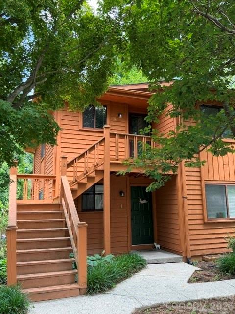 There's something special about a home that just feels right the moment you step inside. This upper-level end unit has that quality in abundance — warm, bright, and thoughtfully updated, tucked at the furthest corner of the community where the only sounds you'll hear are the ones you choose to let in.

Situated on a quiet cul-de-sac, the setting offers a sense of privacy that's genuinely hard to find at this price point. Yet you're never far from the action: downtown is just a mile away, with its restaurants, coffee shops, and weekend farmers markets all within easy reach. And with the beloved new Ecusta Trail practically at your doorstep, your next morning walk, jog, or bike ride is always waiting for you.